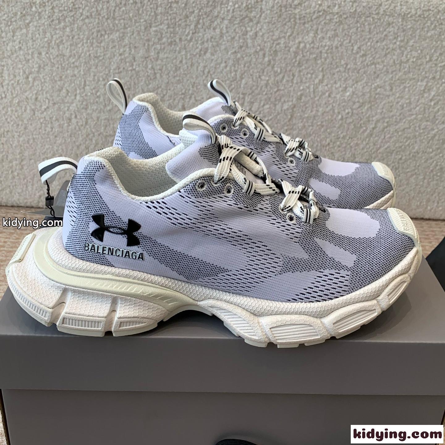 Balenciaga X Under Armour 3XL Knit スニーカー スーパーコピー グレー-0