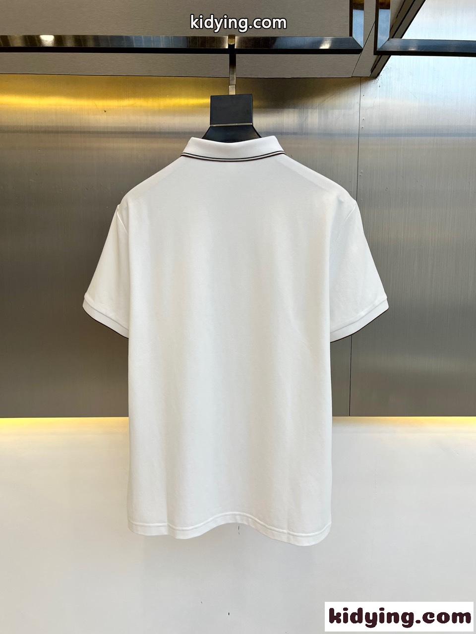 洗練された ビジネス カジュアル 半袖 ポロシャツ ヴェルサーチェ Tシャツ コピー-3