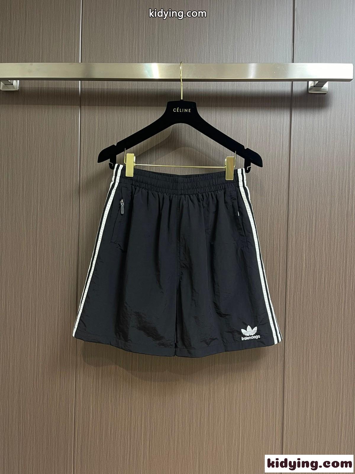 BALENCIAGA×adidasコラボ メンズ ショーツ バレンシアガ パンツ コピー ショートパンツ-1