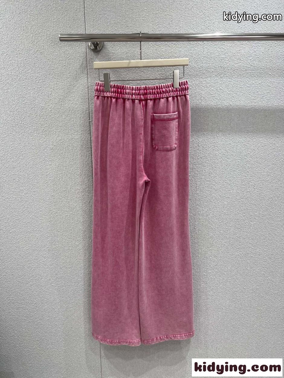 アレキサンダーワング ジップアップフーディ&スウェットパンツ 上下セット 偽物 ピンク-6