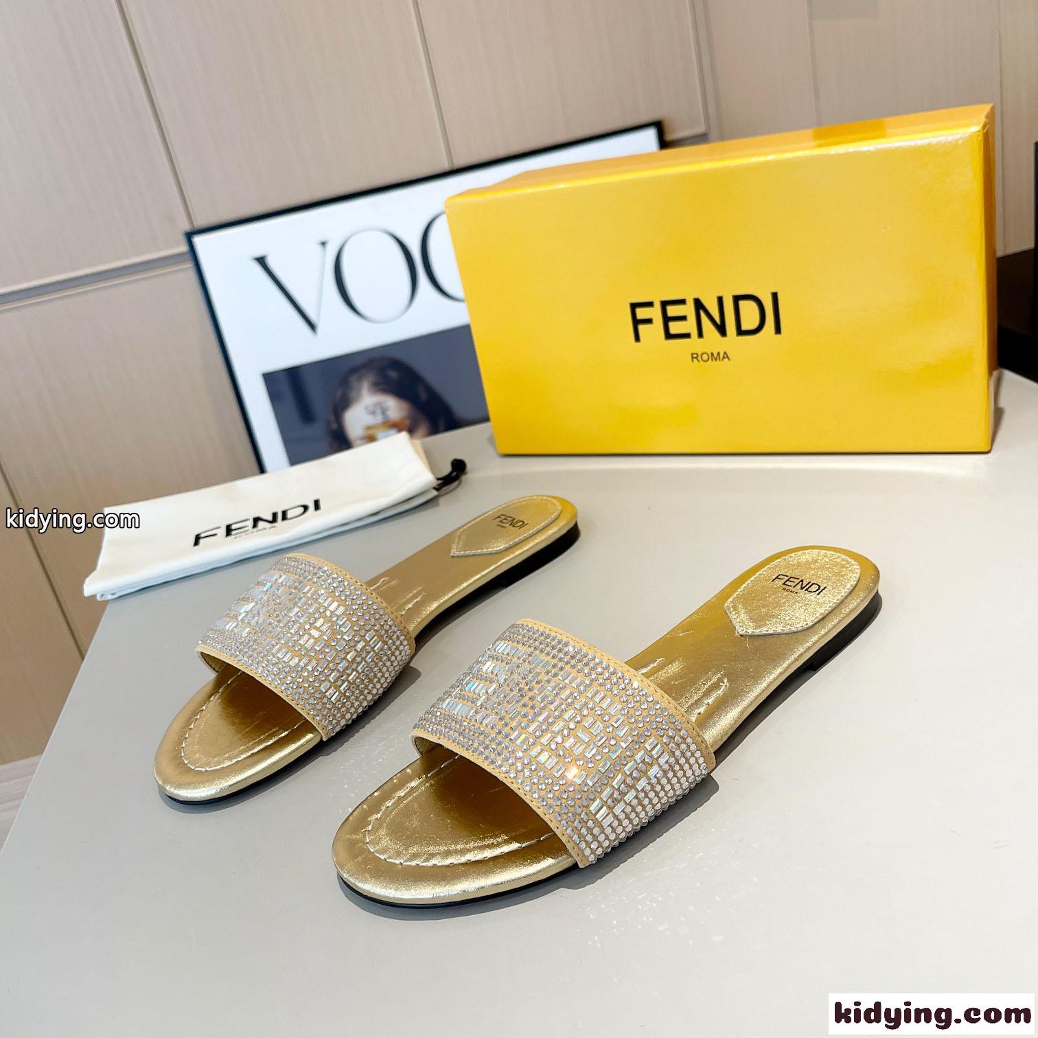 フェンディ サンダル コピー レディース 人気 春夏 ファッション スライド-0