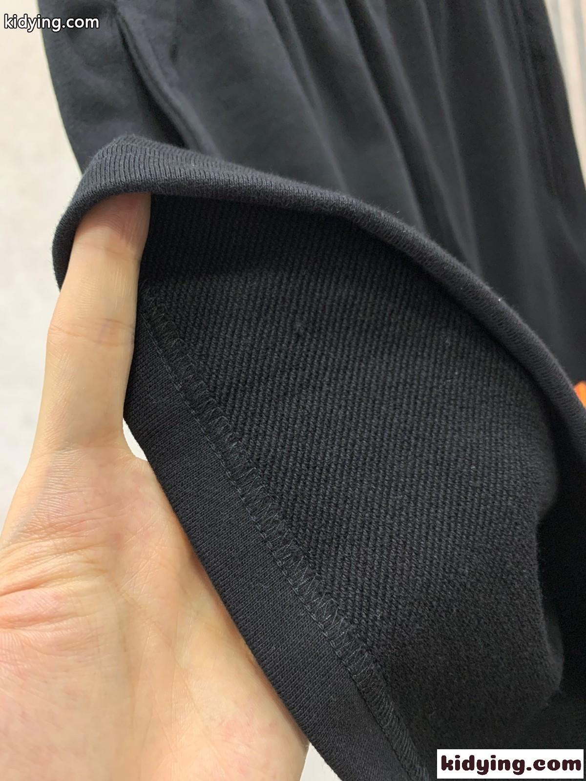 ケンゾー パンツ コピー カジュアル ロゴ メンズ ショートパンツ ブラック-4