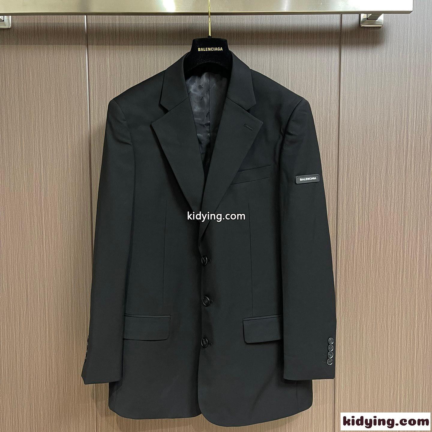 上品 エレガント ユニセックス SKATER TAILORED ジャケット バレンシアガ ジャケット コピー-0
