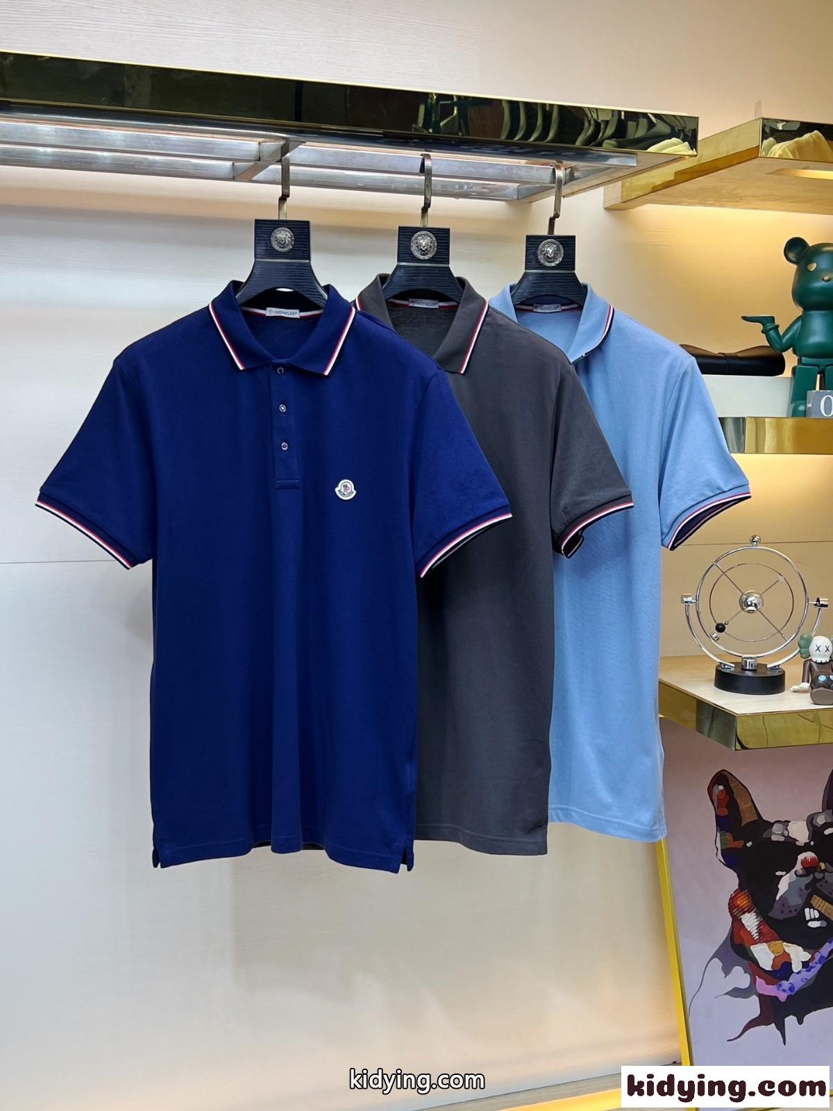 定番 人気 ロゴ入り ポロシャツ モンクレール Tシャツ コピー 半袖 トップス-4