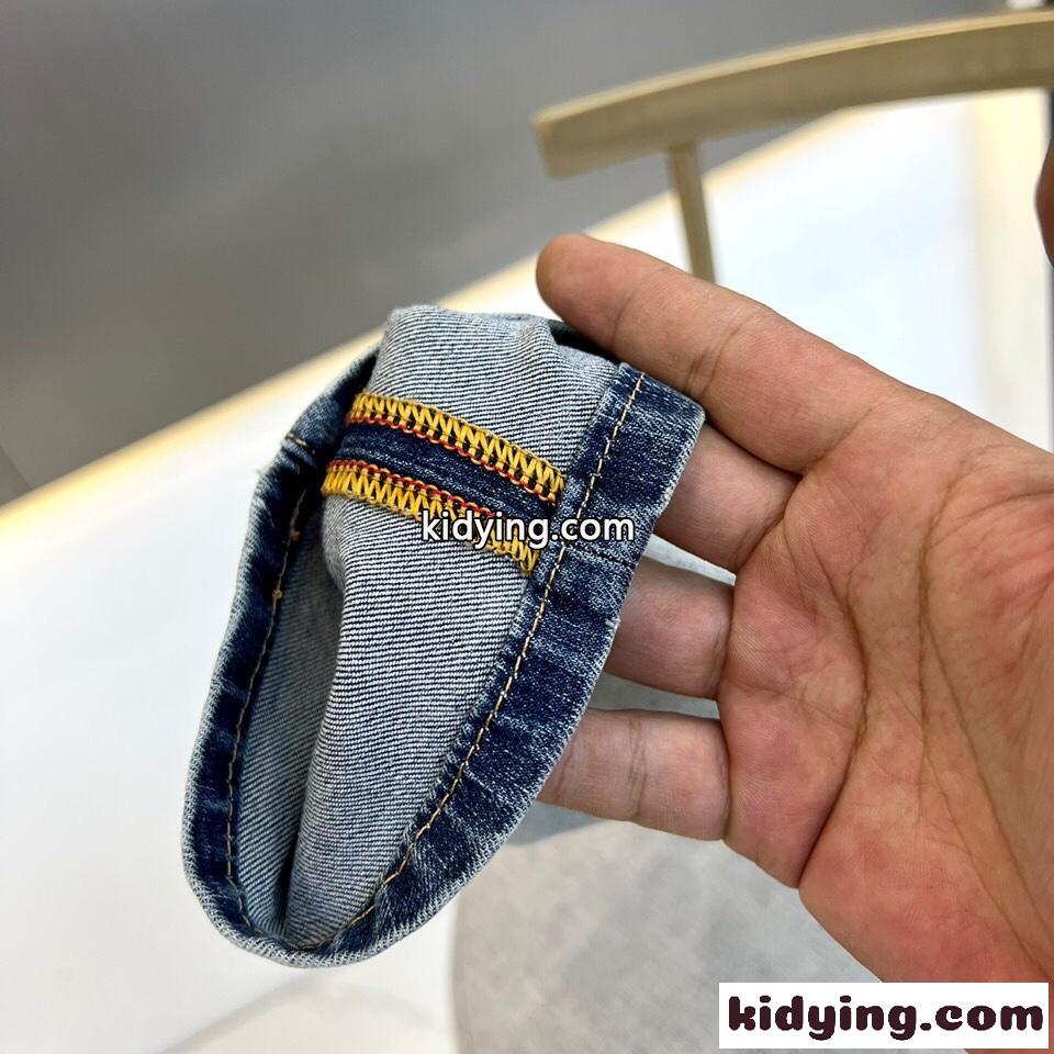 クロムハーツ ジーンズ コピー メンズ 定番 合わせやすい ストレッチ デニムパンツ-3