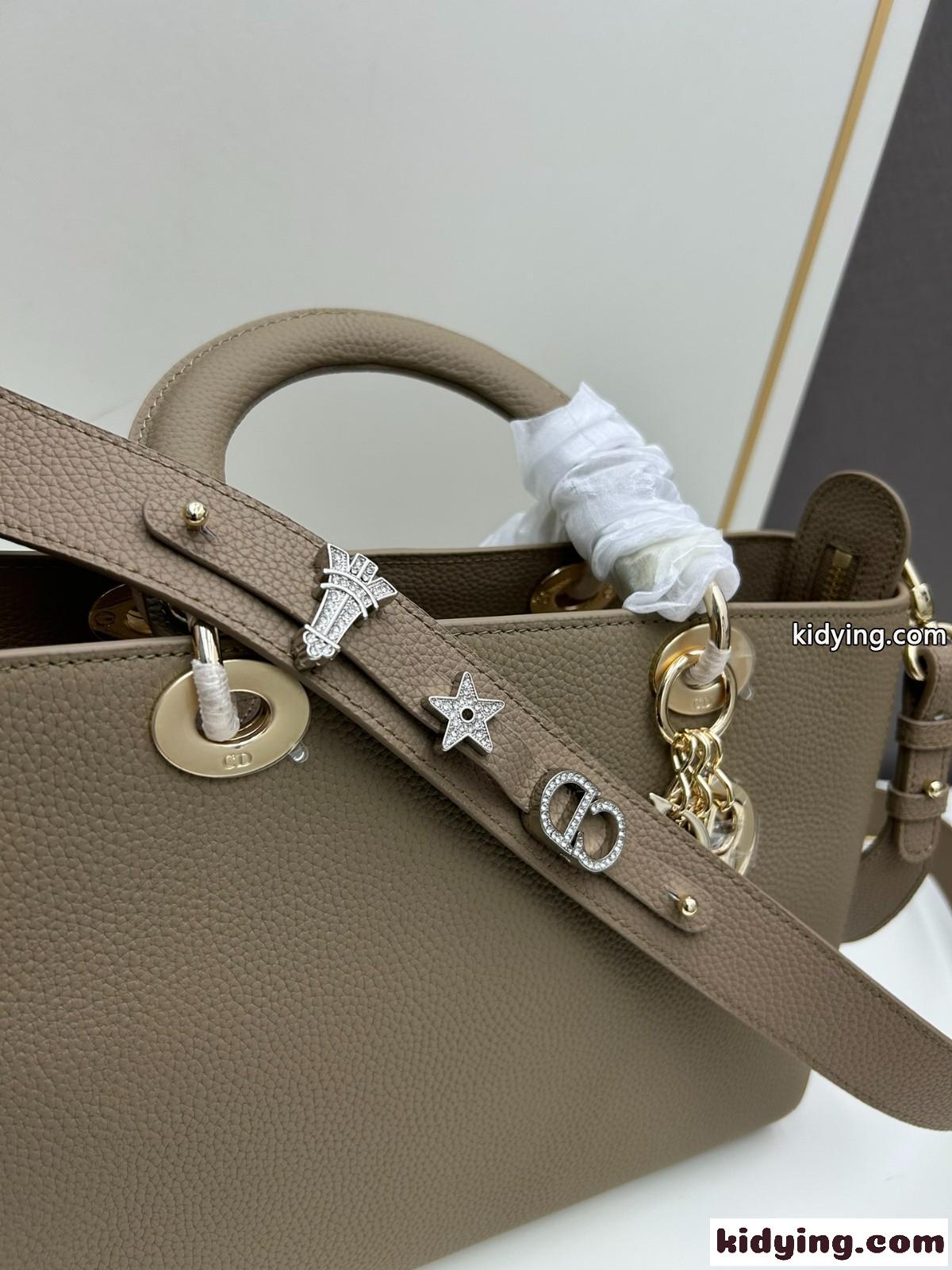 Lady D-Sire My ABCDior ミディアム クリスチャン・ディオール バッグ コピー カーキグリーン-4
