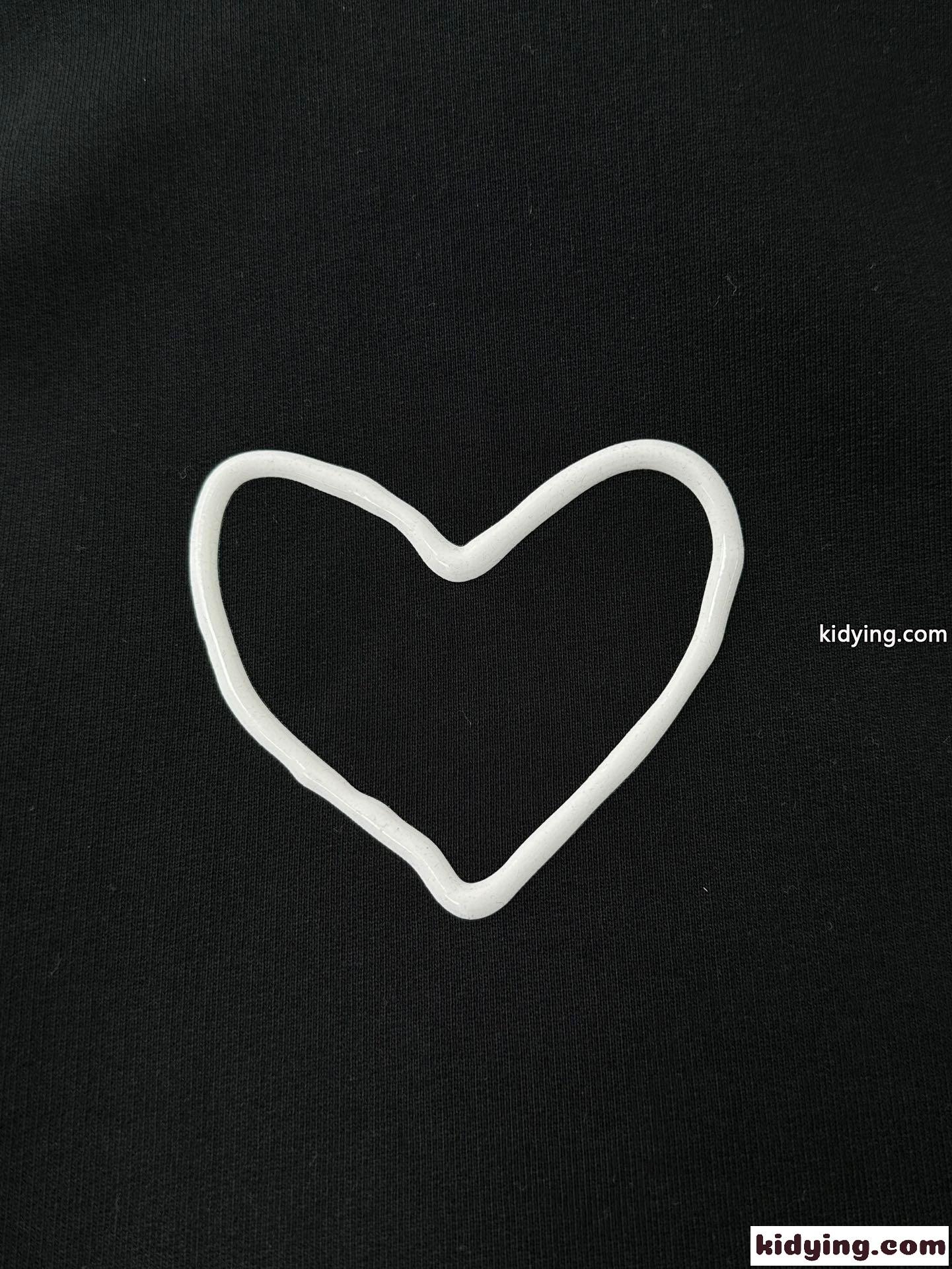 LOVEY HOODIE オーバーサイズ バレンシアガ パーカー コピー ブラック-4