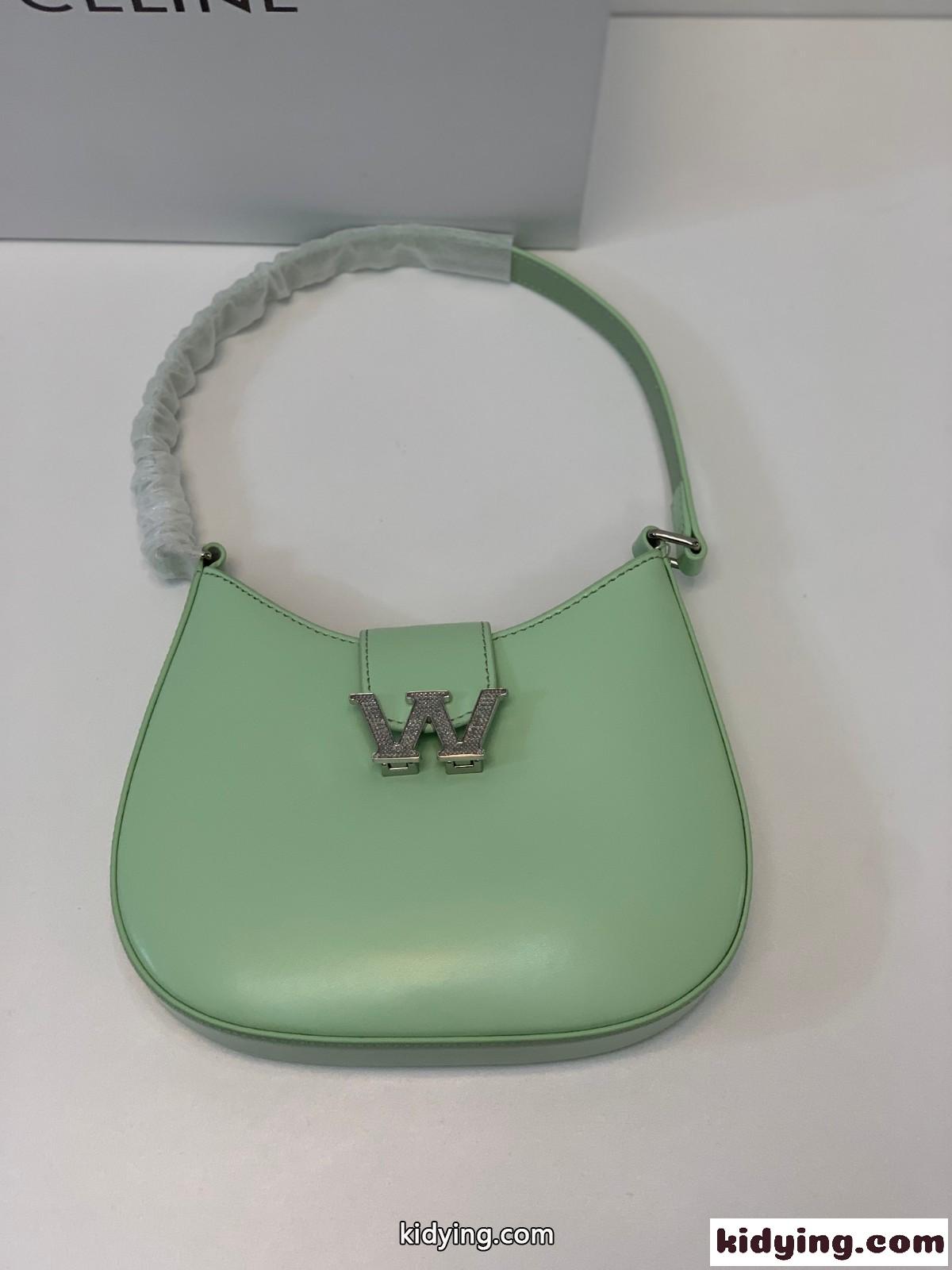 アレキサンダーワング バッグ コピー エレガント レディース レザー ショルダーバッグ きれいめ ホーボー カバン グリーン-3