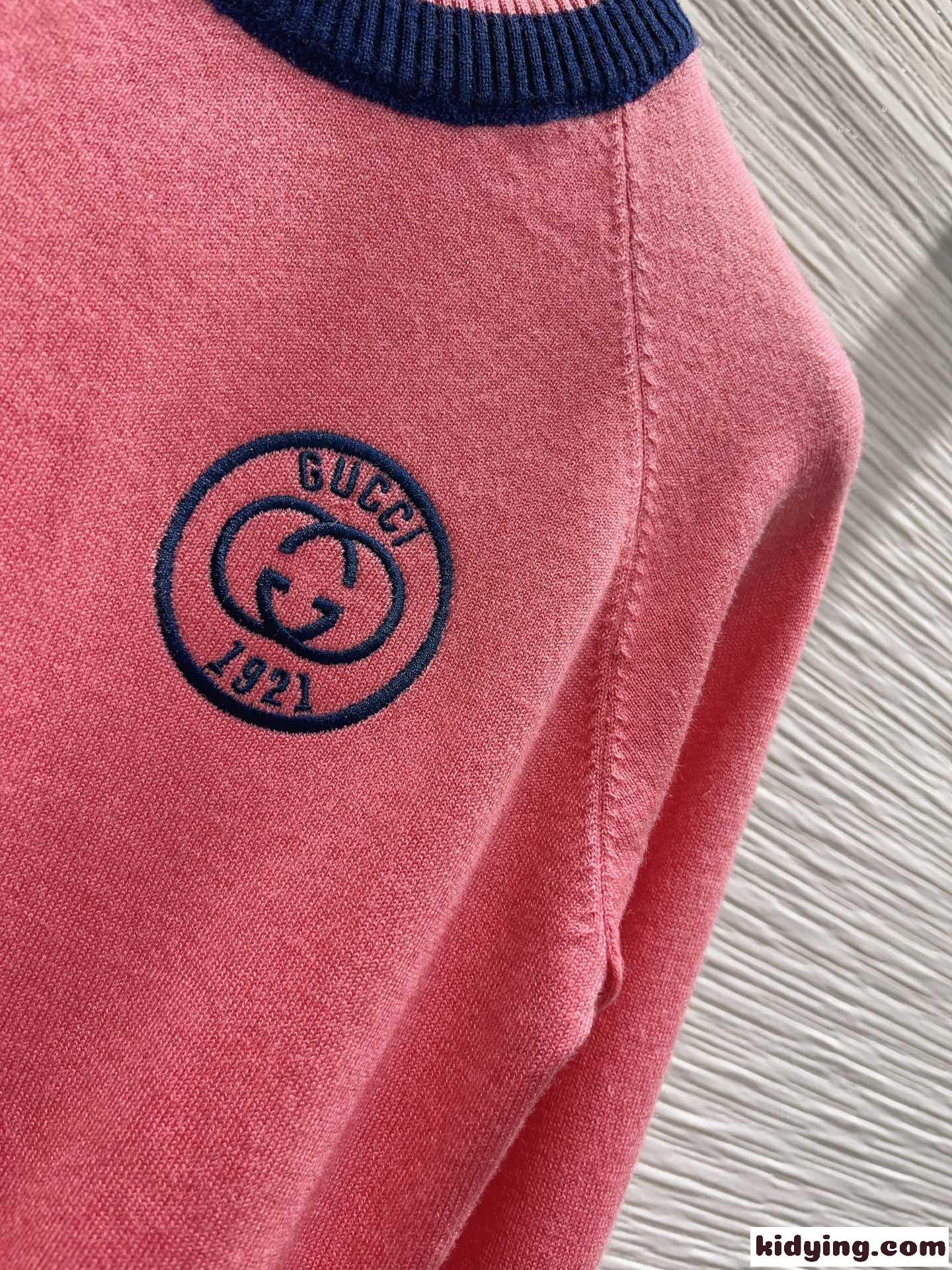 23AW クラシック おしゃれ クラシック グッチ セーター コピー ウール ピンク-1