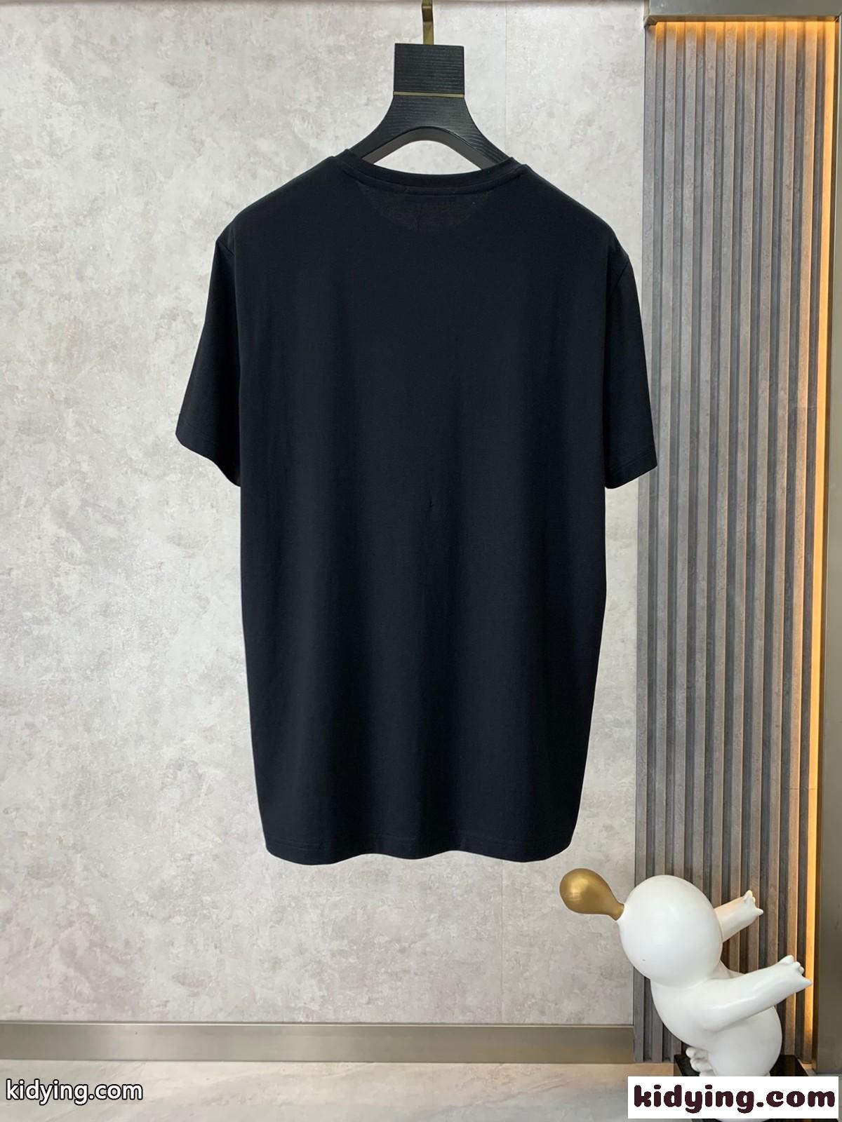 バーシティー ロゴ Tシャツ ヴェルサーチェ Tシャツ コピー 半袖 トップス-2