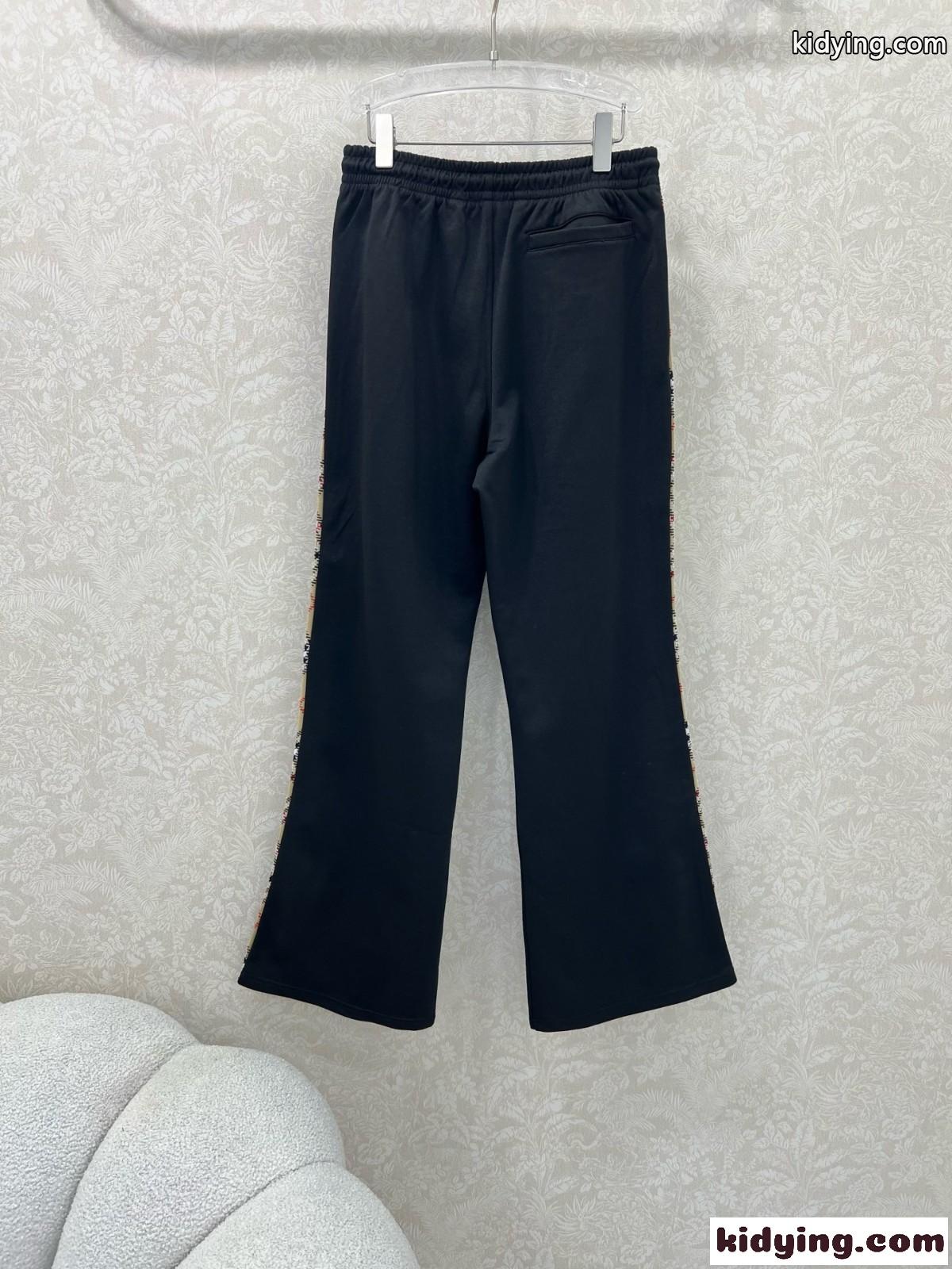 カジュアル お洒落 スウェットパンツ バーバリー パンツ コピー レディース-4