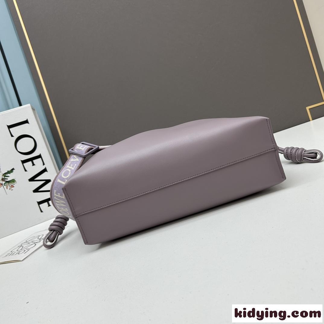 LOEWE フラメンコクラッチ ロエベ バッグ コピー ショルダーバッグ パープル-0