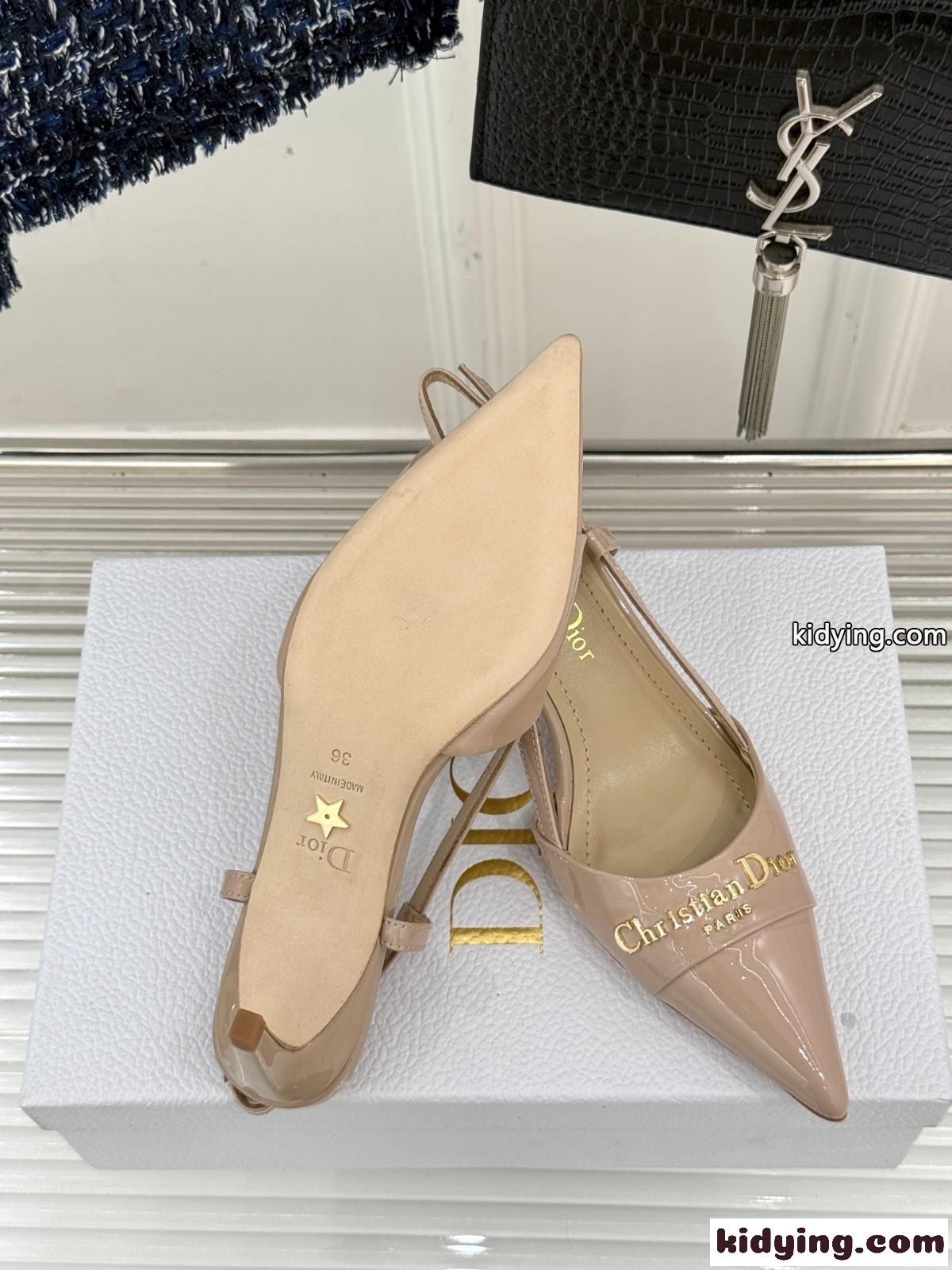 My Dior スリングバックパンプス クリスチャン・ディオール パンプス コピー ピンク-4