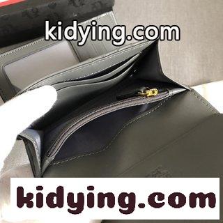 エムシーエム 財布 黒 コピー 「MCM」ウサギの中の三つ折り財布 3Dシルク印刷-4
