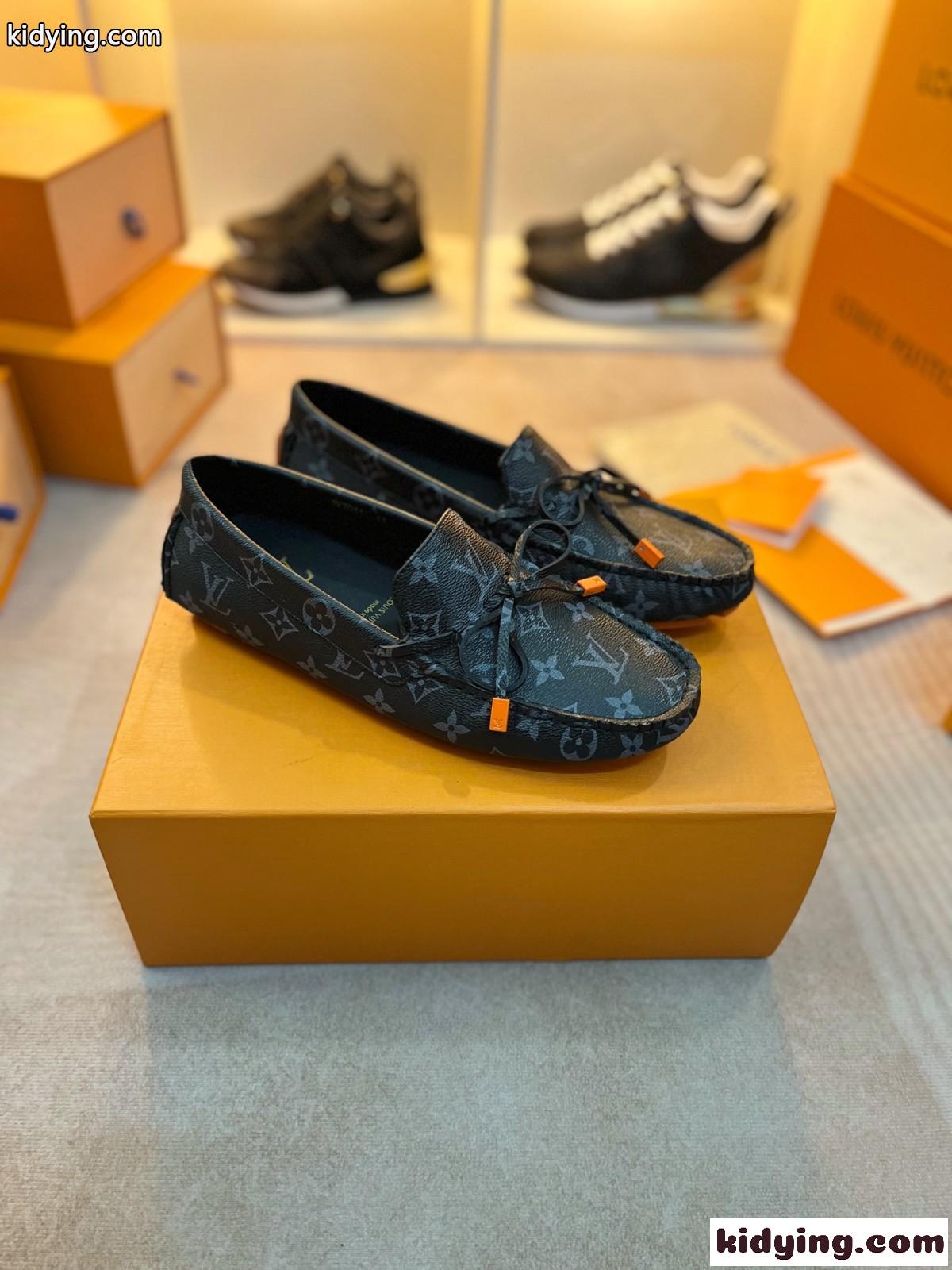 カジュアル ルイ・ヴィトン スーパーコピー LV ドライバー・ライン ローファー モカシン-2