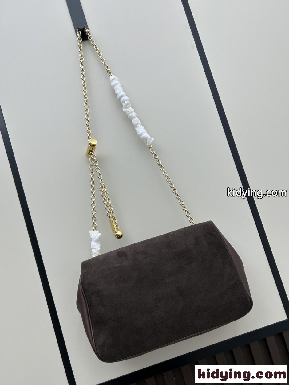 クロエ バッグ スーパーコピー スエード カジュアル おしゃれ Chloé Heritage ショルダーバッグ-2