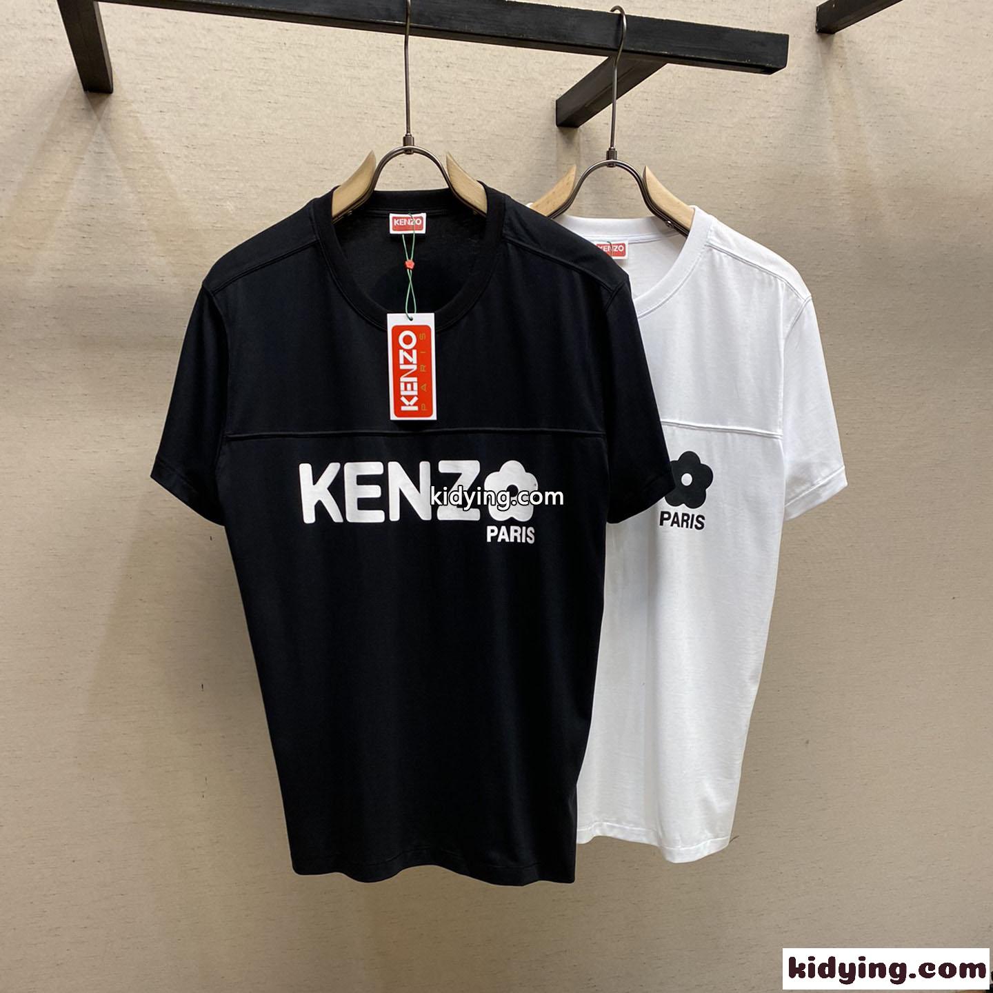 新作 BOKE FLOWER 2.0 オーバーサイズ 半袖Tシャツ ケンゾー Tシャツ コピー コットン-0