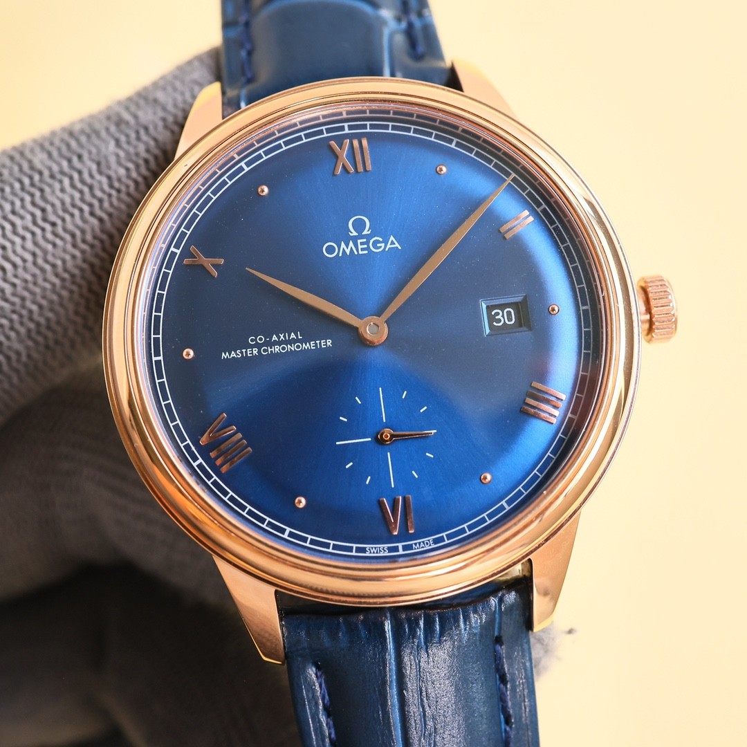 人気 クラシック 41 MM デ・ヴィル オメガ 時計 コピー ウォッチ-0