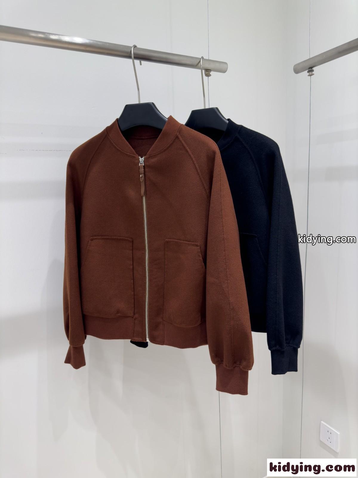 エルメス ジャケット コピー N級品 洗練された ウールブレンド ボンバージャケット-0