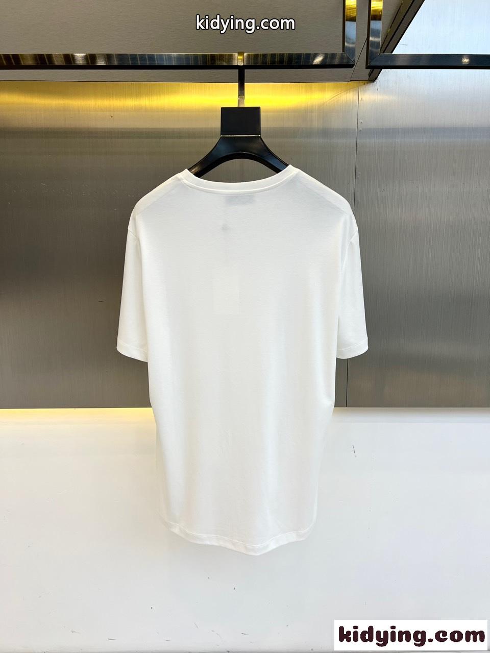 シンプル ロゴ入り 半袖Tシャツ グッチ Tシャツ コピー コットン ホワイト-3