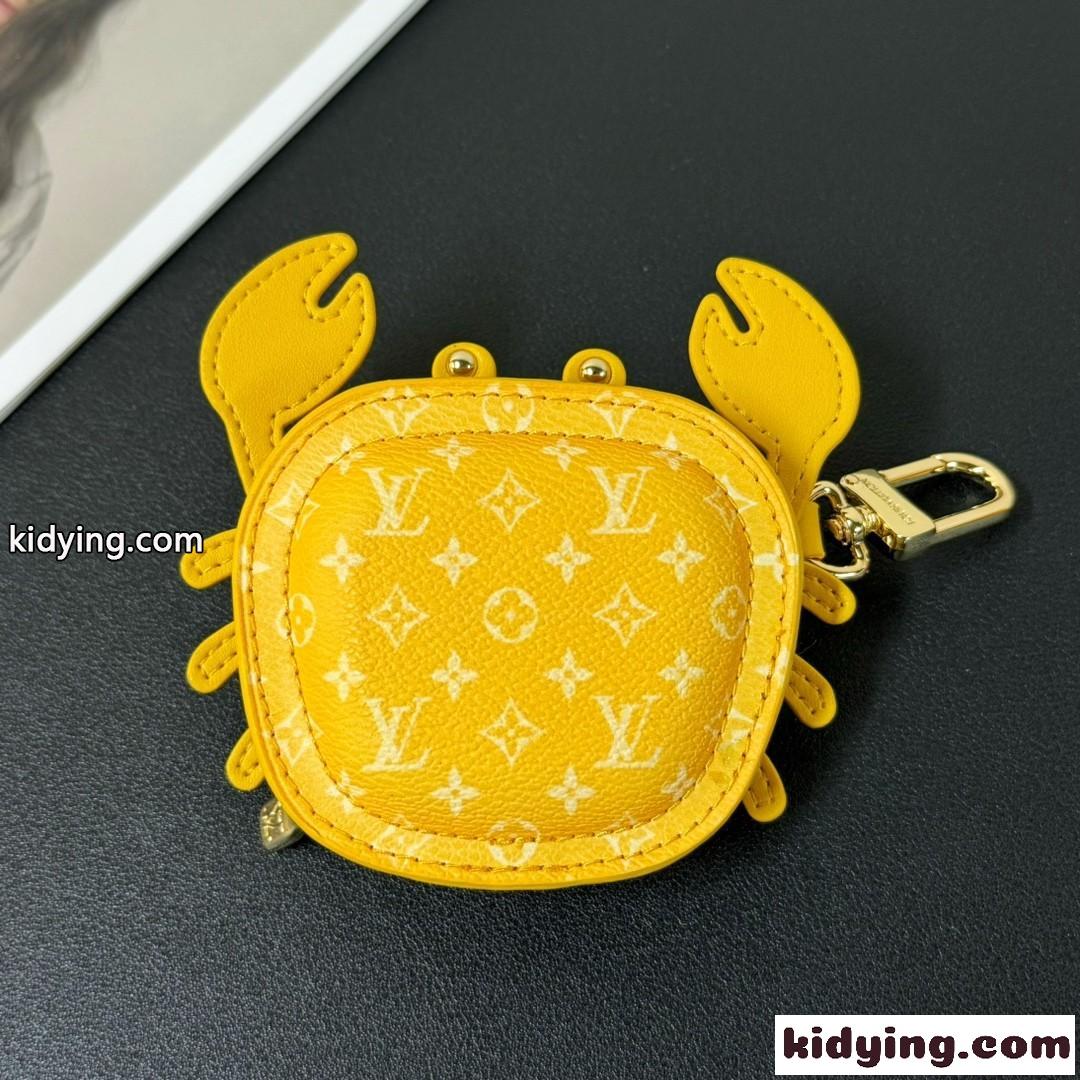 バッグチャーム・LV クラブ ルイヴィトン キーホルダー コピー イエロー-0