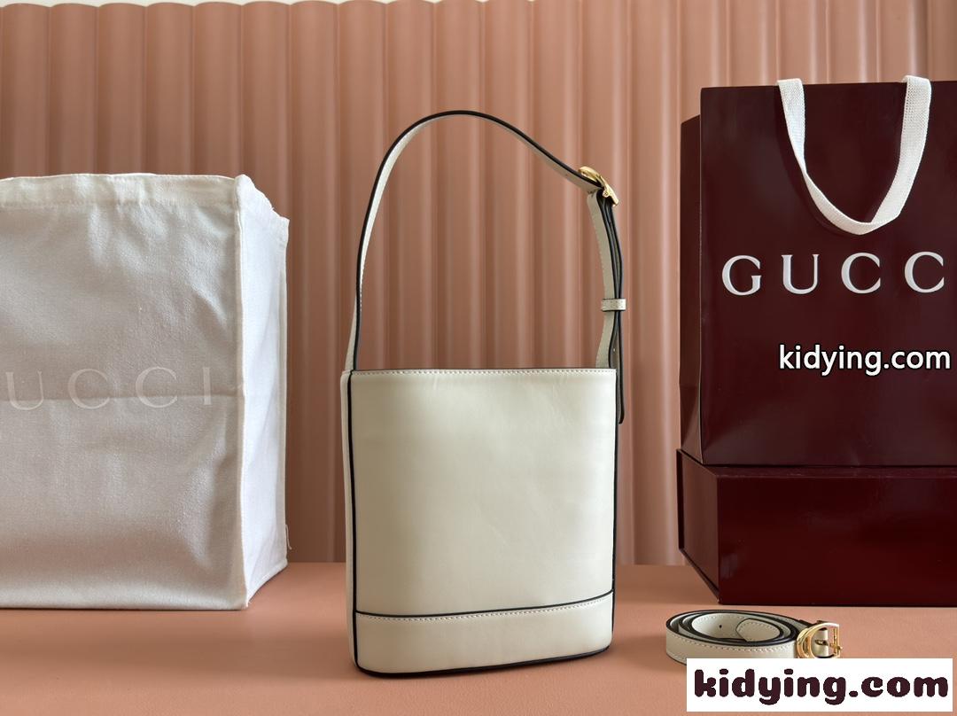 GUCCI 73 スモール バケットバッグ グッチ バッグ スーパーコピー 833665 ホワイト-0