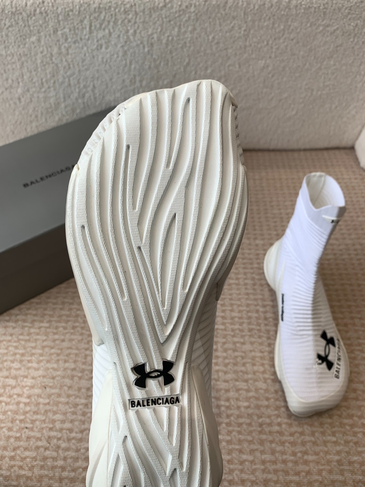Balenciaga X Under Armour Hyper スニーカー スーパーコピー ホワイト-4