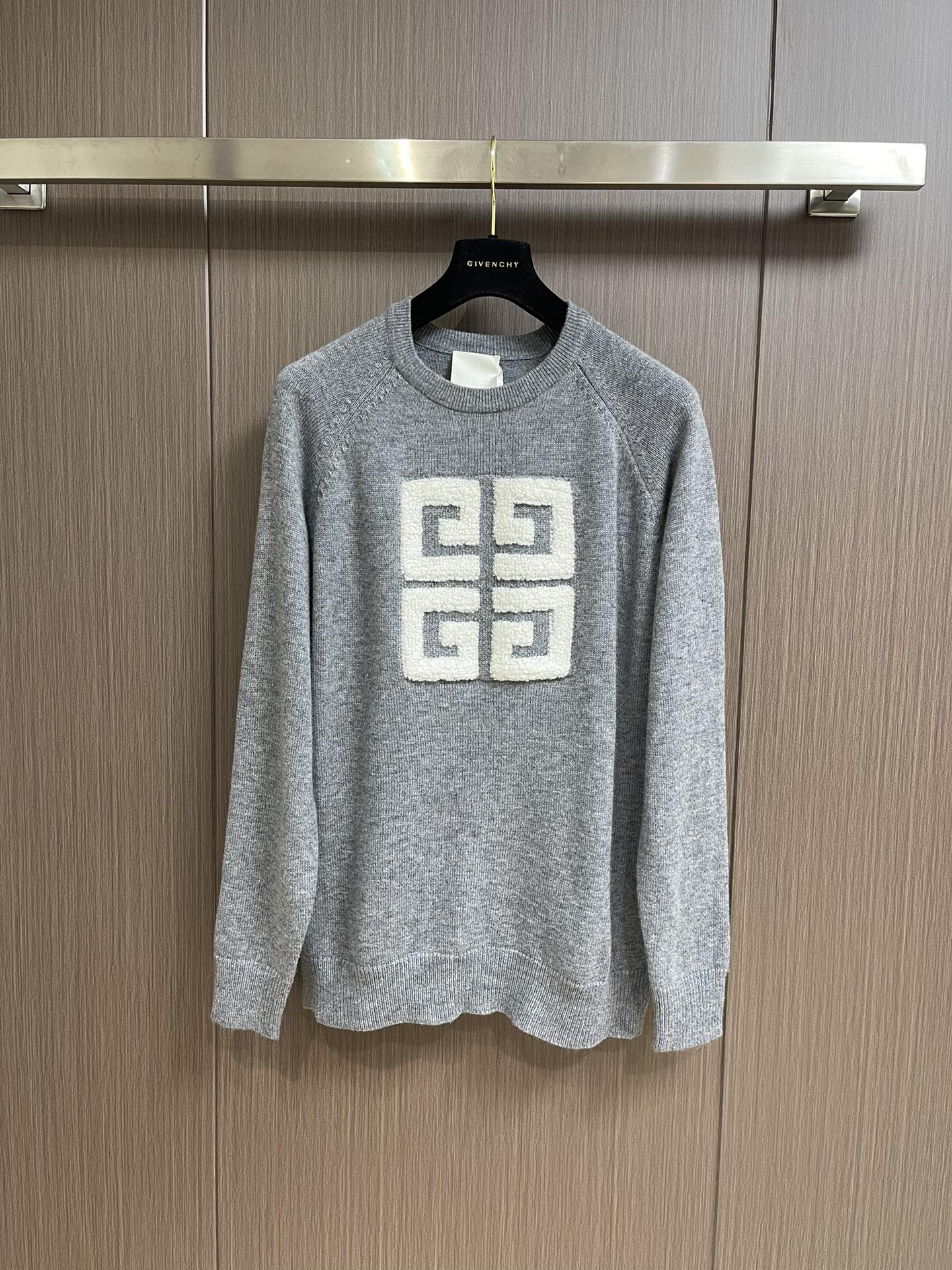 4Gロゴ クルーネック ウールセーター ジバンシィ セーター コピー-0
