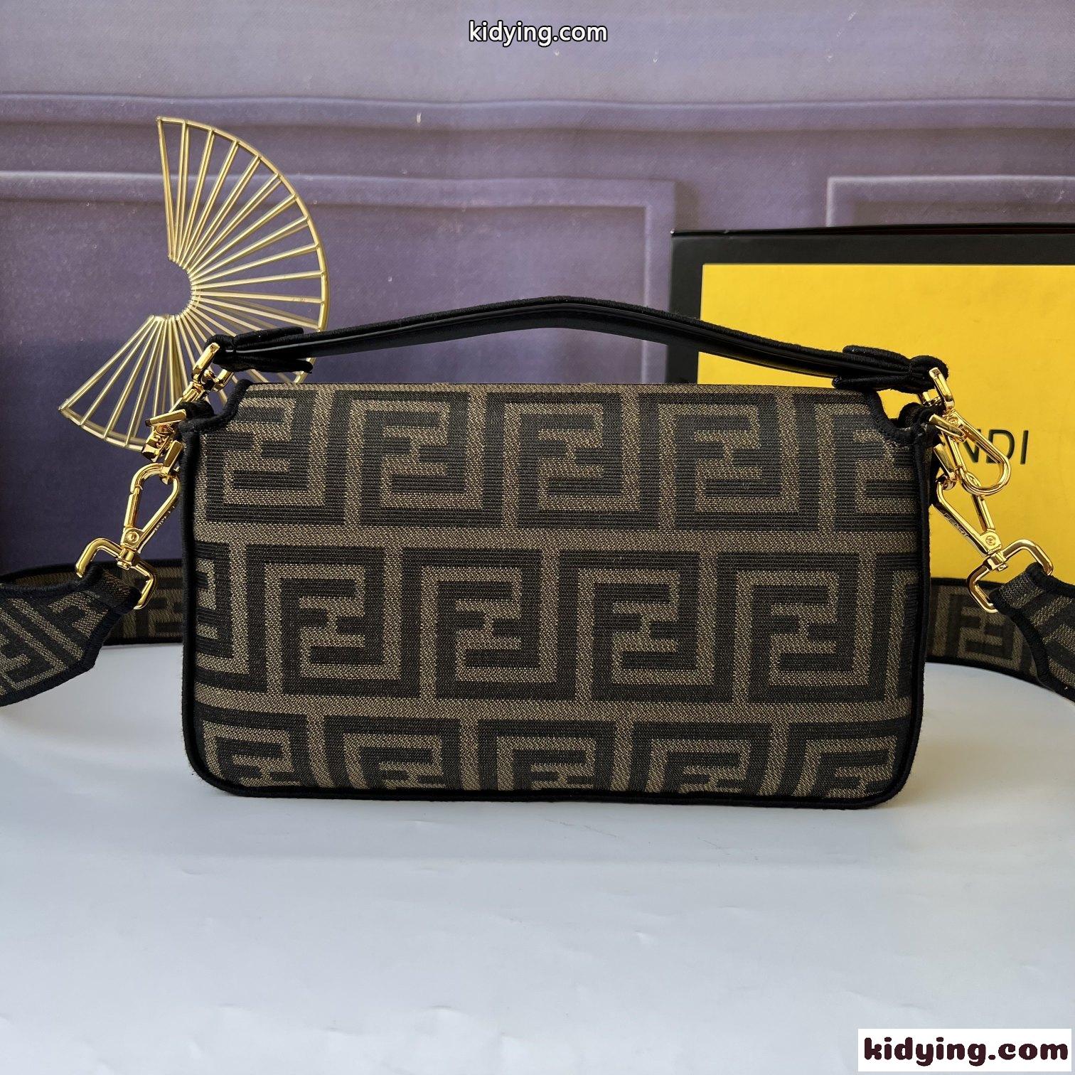 VERSACE×FENDI 高級感 ロゴ ショルダーバッグ ヴェルサーチェ バッグ コピー レディース 斜め掛け 人気 カバン-0
