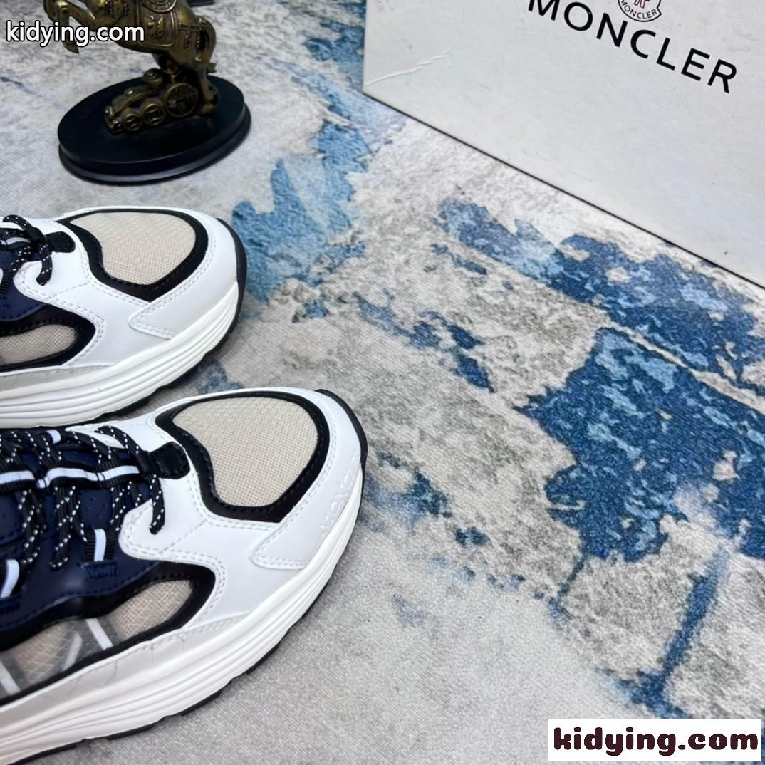 おしゃれ 軽量 メンズ モンクレール MONCLER LITE RUNNER スニーカー コピー-4