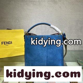 ​フェンディ バッグ 一覧 コピー FENDI F家のpeekabooのアップグレード版ハンドバッグは 柔らかくて小さな牛革です-0