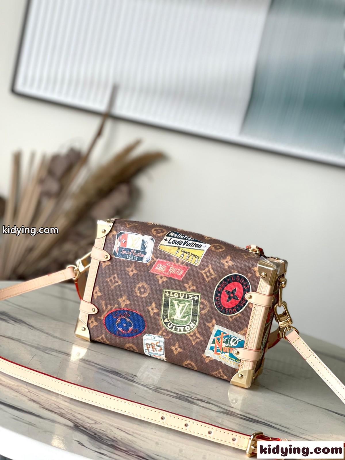 24SS サイドトランクMM ハンドバッグ ルイヴィトン バッグ スーパーコピー-2