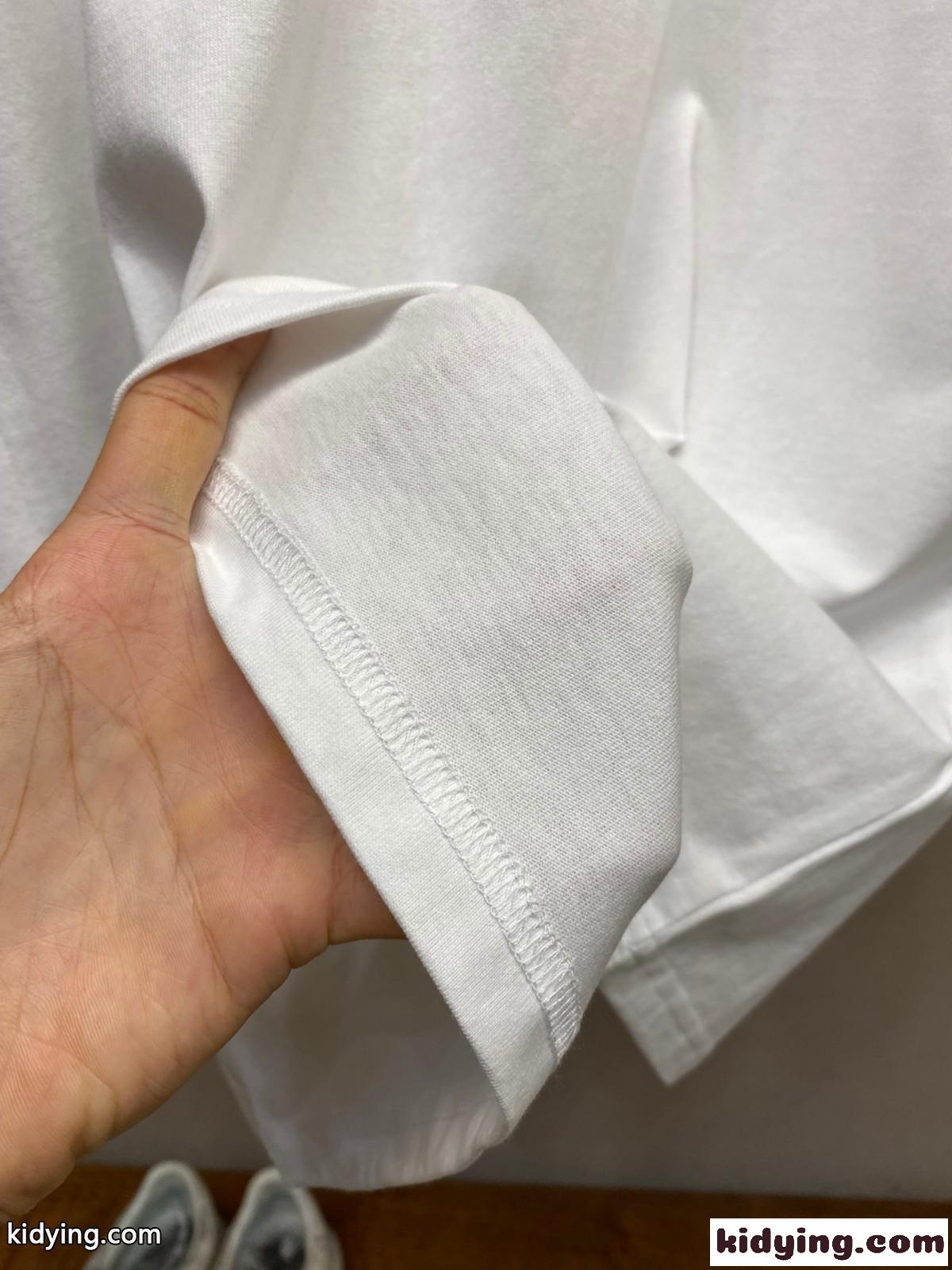 人気 ロゴ入り クルーネック グッチ 半袖Tシャツ コピー コットン ホワイト-3
