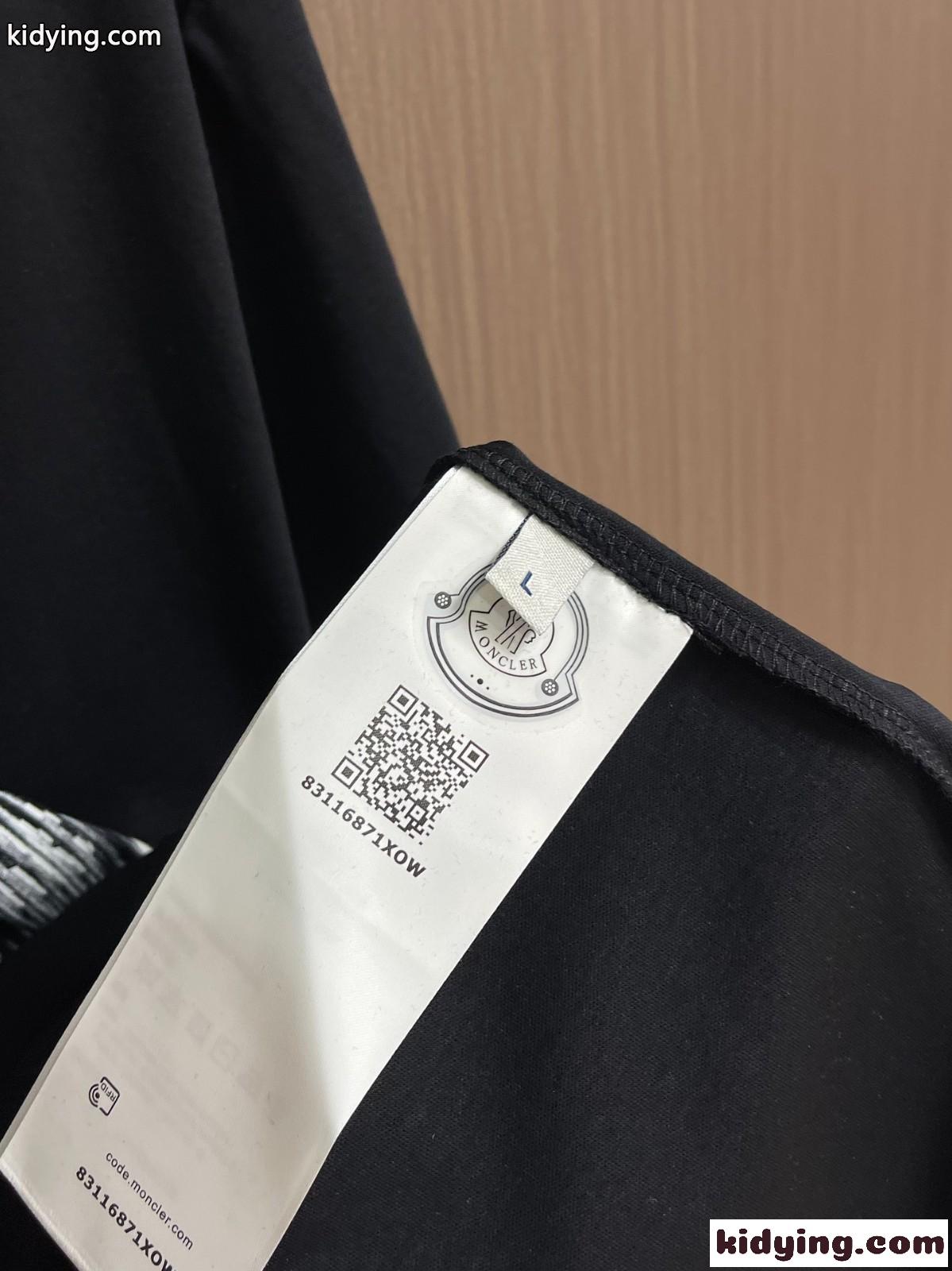 定番 コットンジャージー 半袖Tシャツ モンクレール Tシャツ スーパーコピー-3