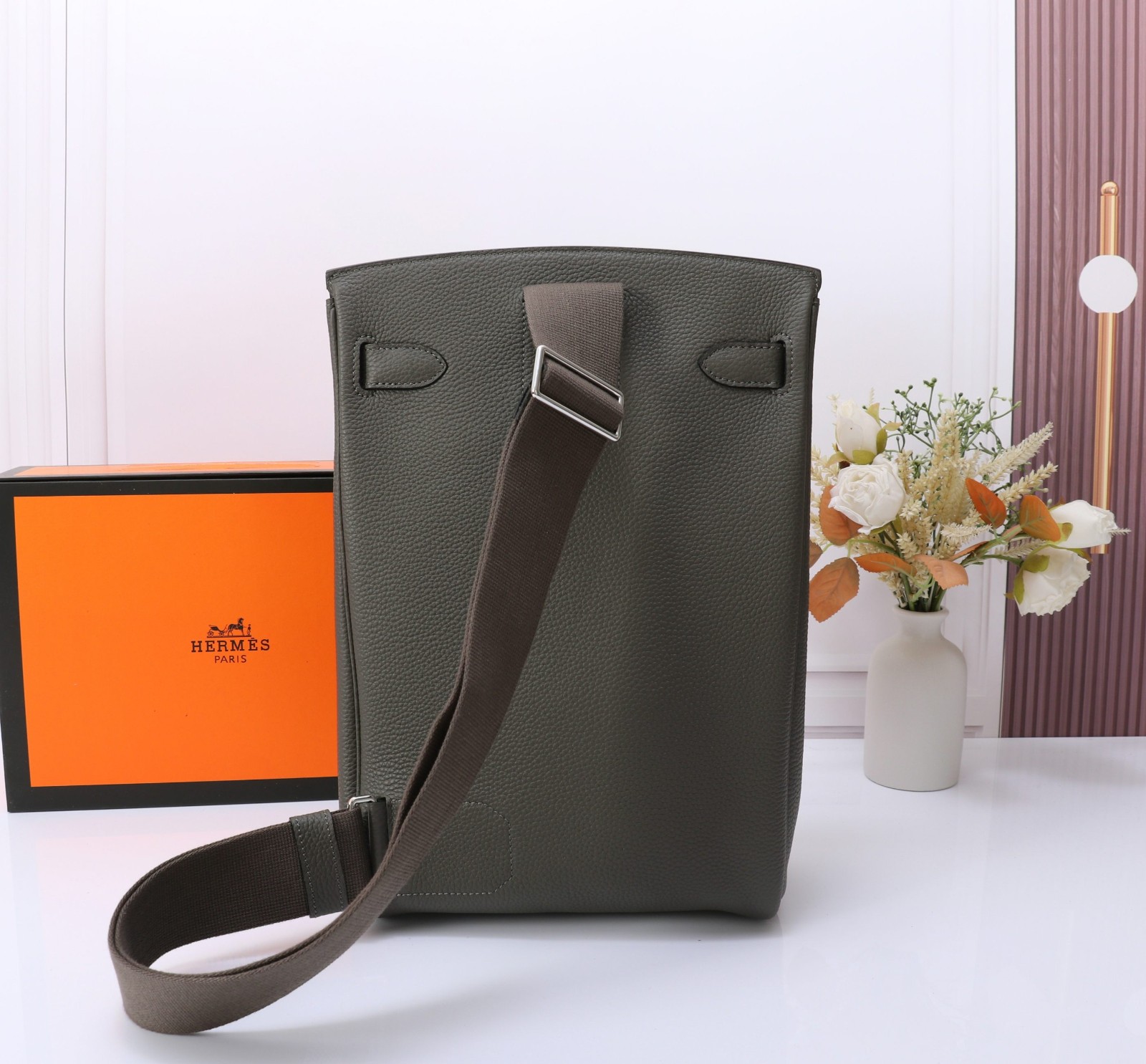 HERMES 大人気 ユニセックス エルメス アッカド ショルダーバッグ スーパーコピー-2