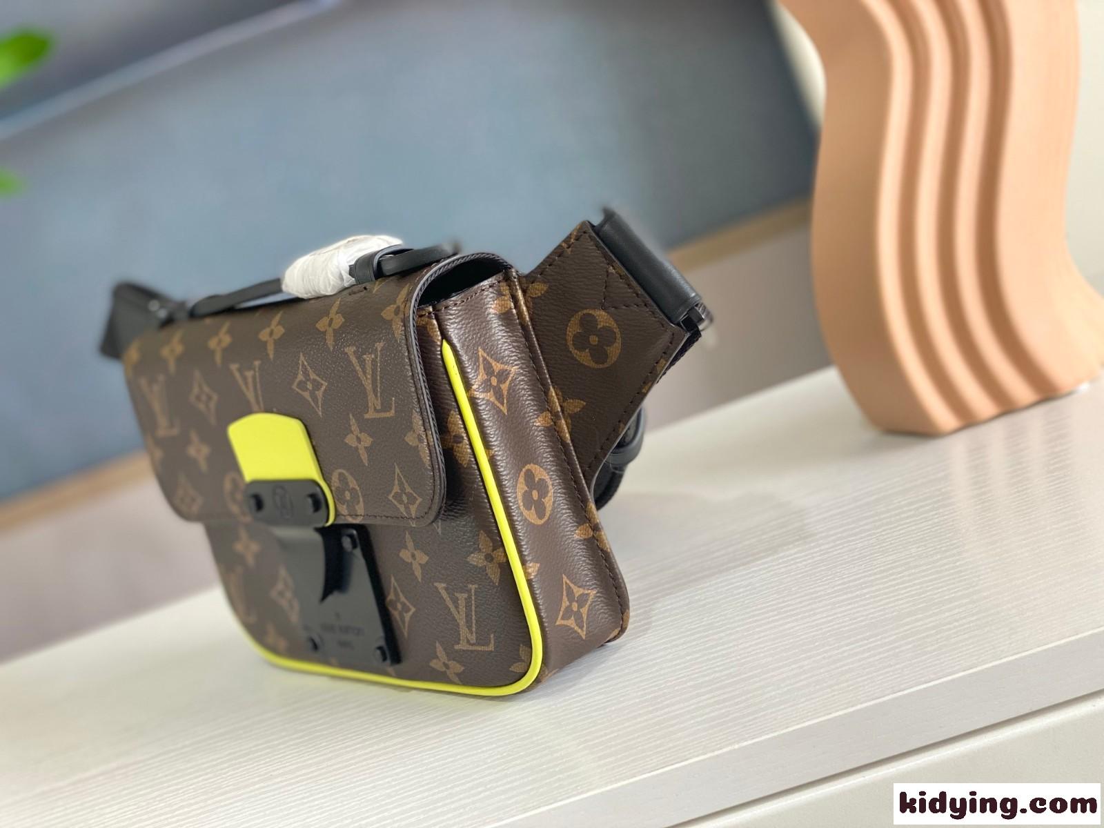 M45864 Sロック スリングバッグ ルイヴィトン バッグ コピー メンズ ショルダーバッグ-0