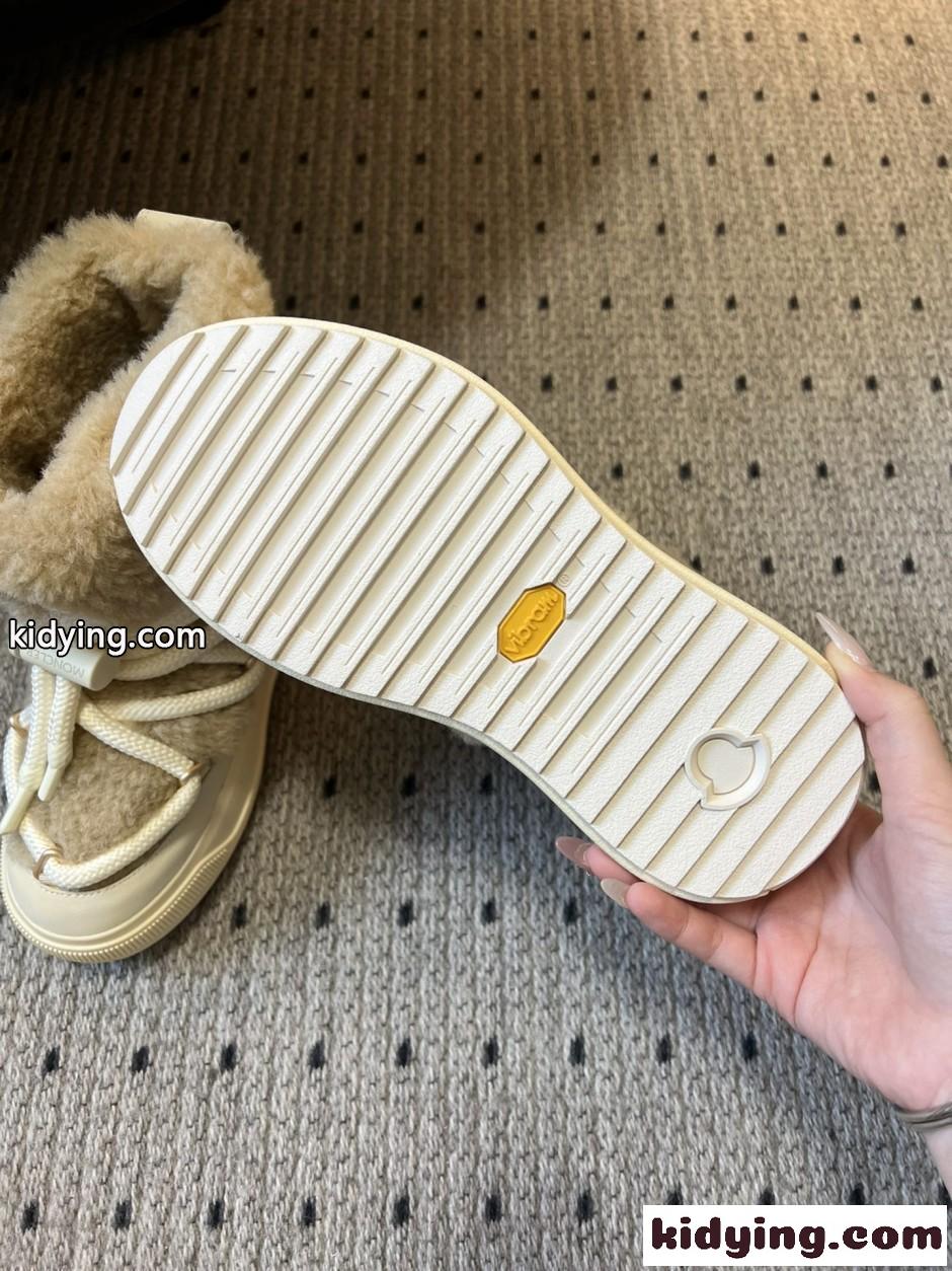 モンクレール ブーツ スーパーコピー Moncler Altive Mid スノーブーツ ベージュ-2