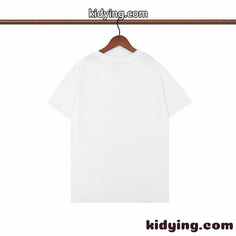 合わせやすい フェンディ Tシャツ コピー 半袖 トップス カジュアル スタイリッシュ プリント クルーネック-4