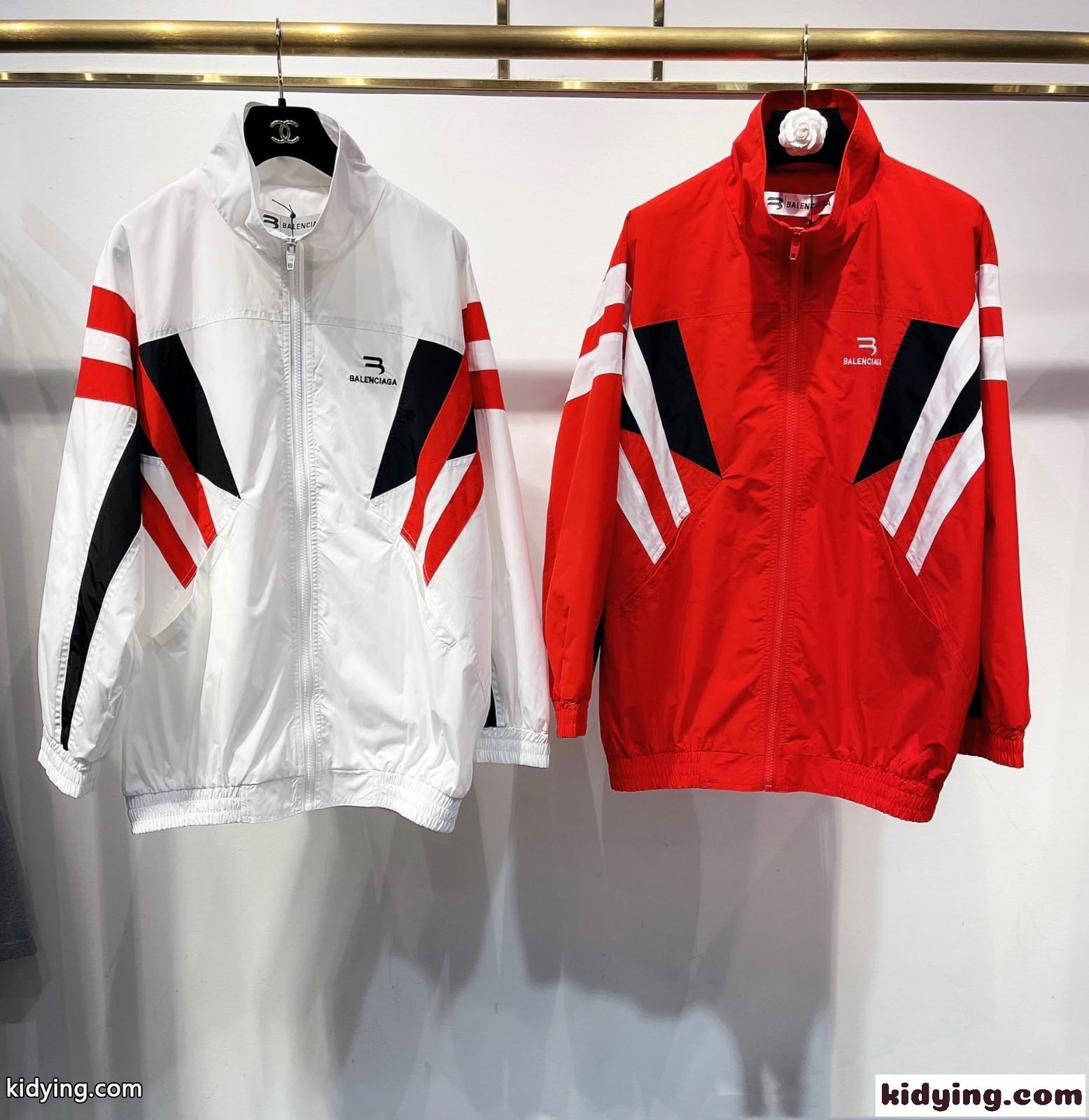 人気 ユニセックス スポーティB コージー トラックスーツ ジャケット バレンシアガ ジャケット コピー-2