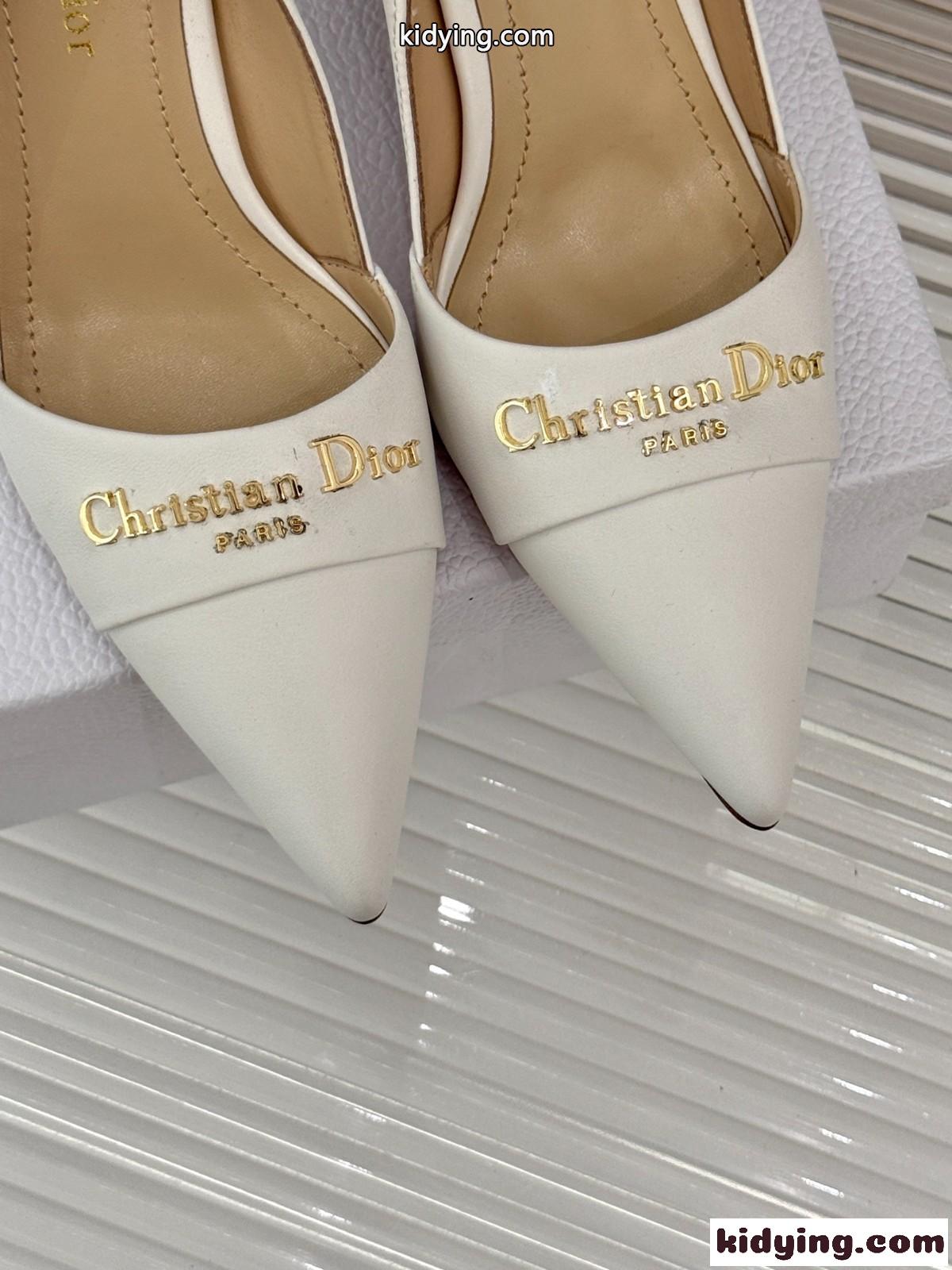 大人 エレガント My Dior パンプス クリスチャン・ディオール パンプス コピー ホワイト-3