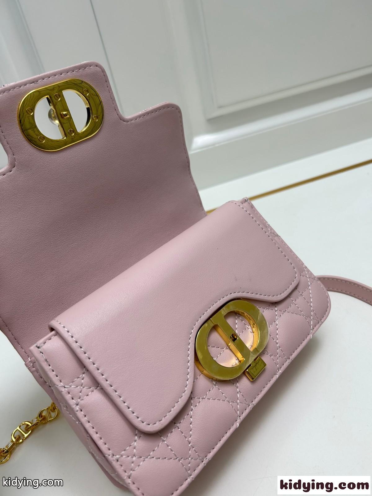 Dior Jolie トップハンドルバッグ スモール クリスチャン・ディオール バッグ コピー ピンク-5