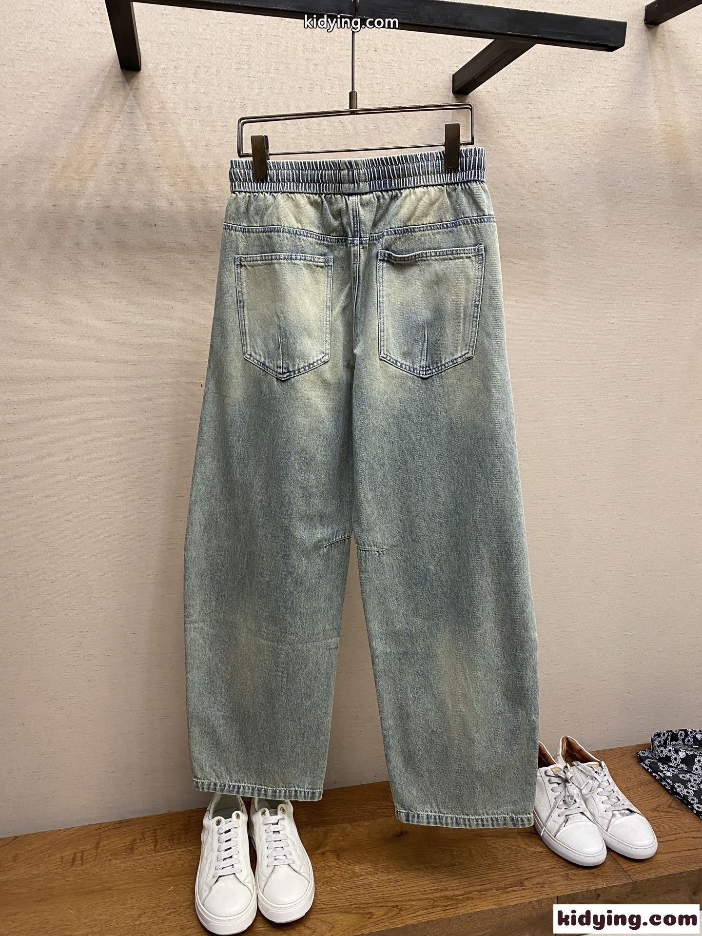 人気 トレンド ボッテガ・ヴェネタ ジーンズ コピー メンズ カーブデニムパンツ-2