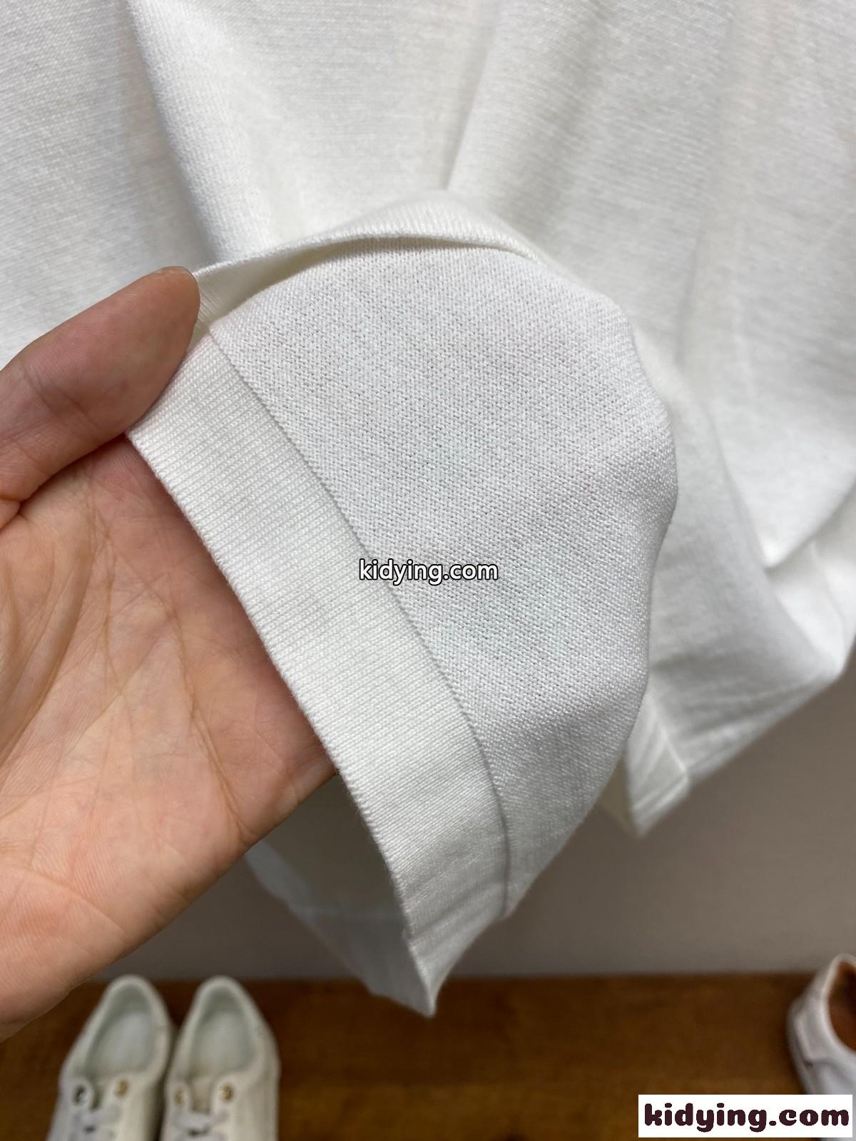 ショートスリーブシグネチャークルーネック ルイ・ヴィトン Tシャツ コピー ホワイト-4