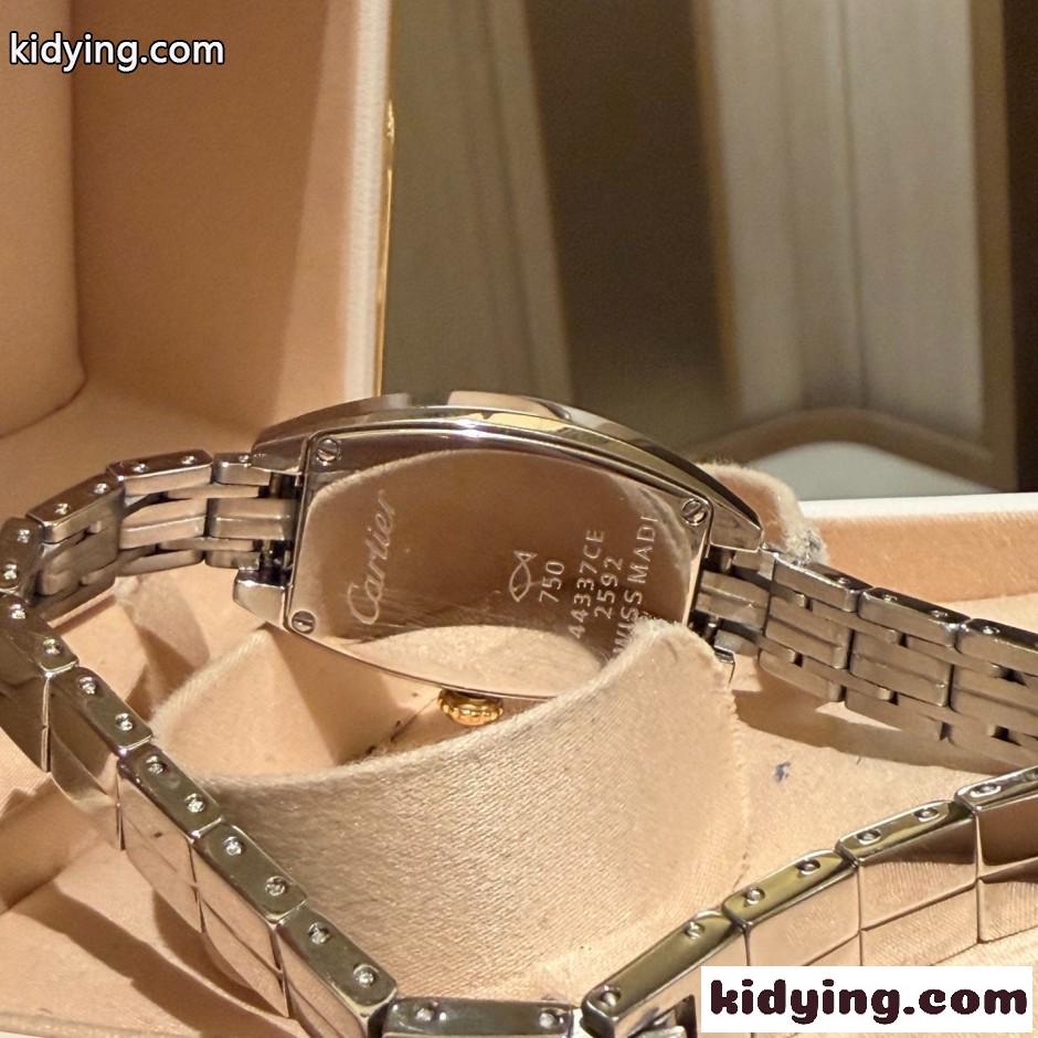 洗練された Cartier カルティエ ベニュワール ダイヤモンド レディースウォッチ 偽物-2