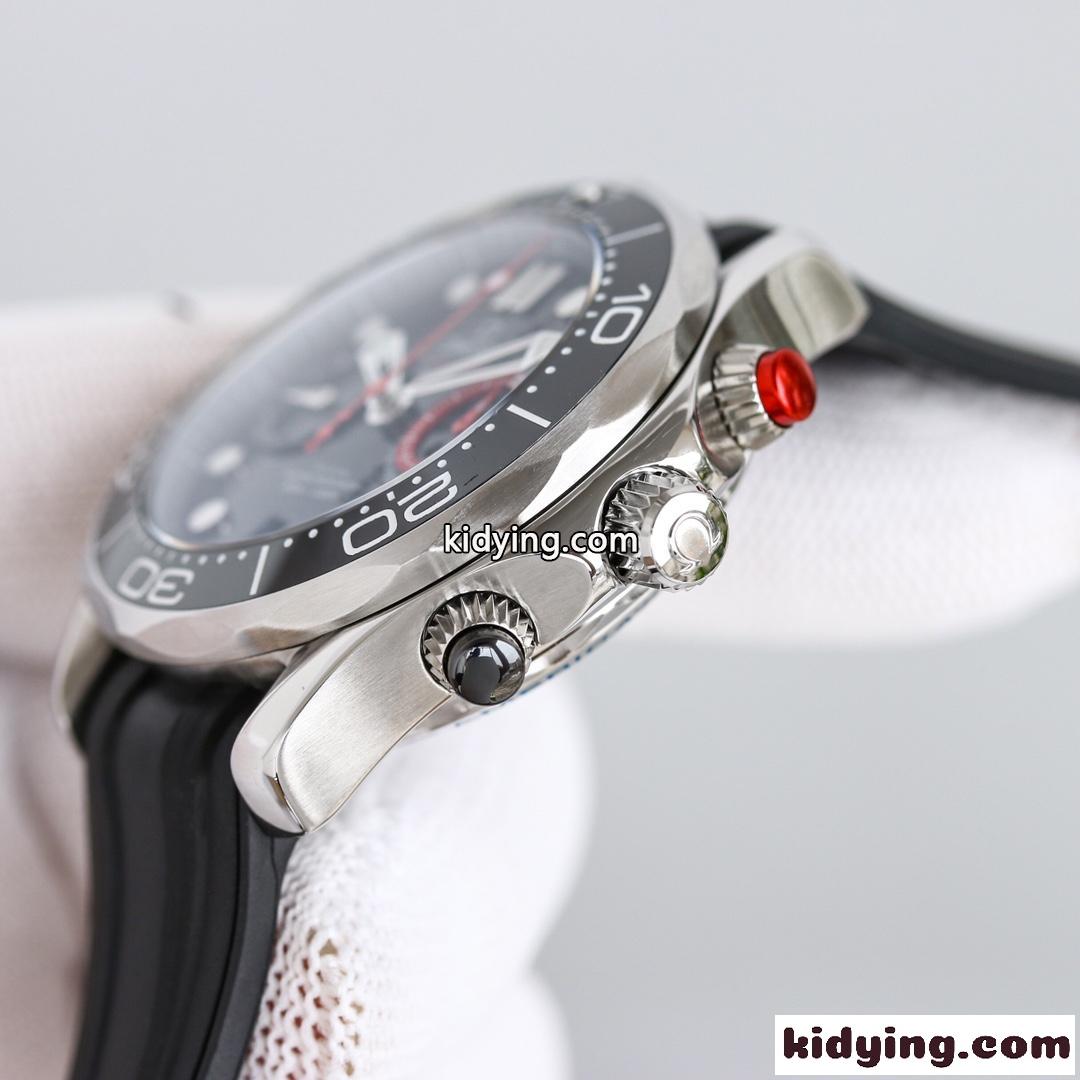 メンズ かっこいい 多機能 クロノグラフ オメガ 時計 コピー おしゃれ 人気 腕時計 44 mm-3