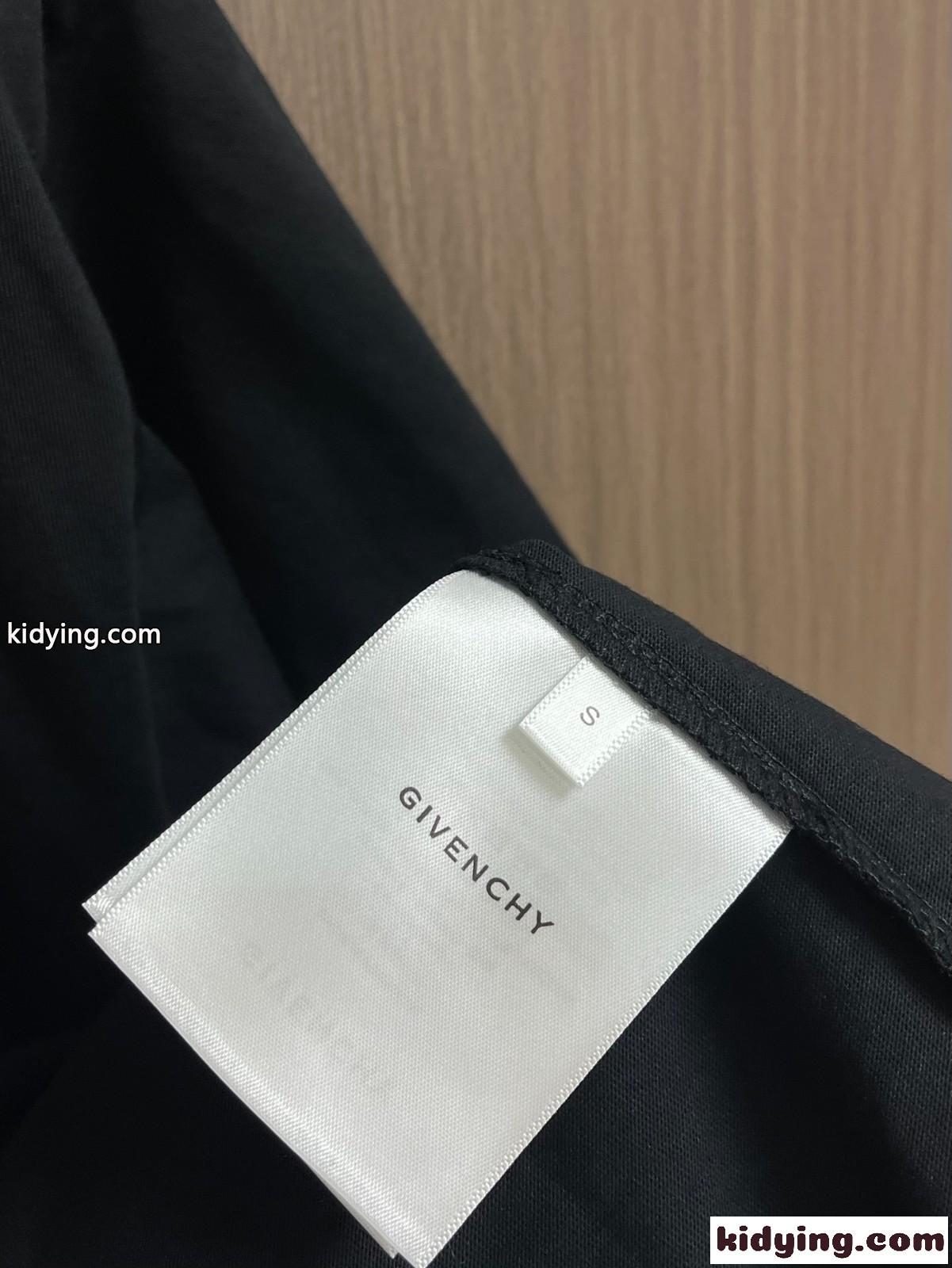 GIVENCHY カレッジ コットン Tシャツ スーパーコピー 半袖トップス-3