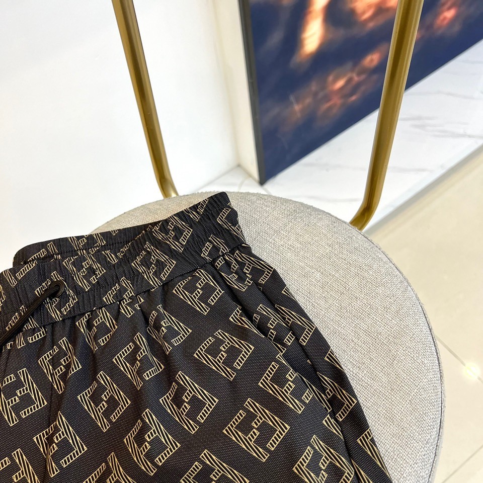 カジュアル FF メンズ ショートパンツ フェンディ パンツ コピー-2