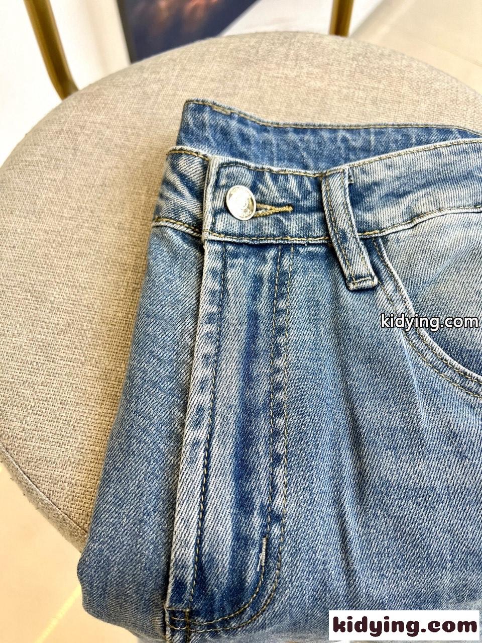 シンプル 合わせやすい デニムパンツ バーバリー ジーンズ 偽物 メンズ-2