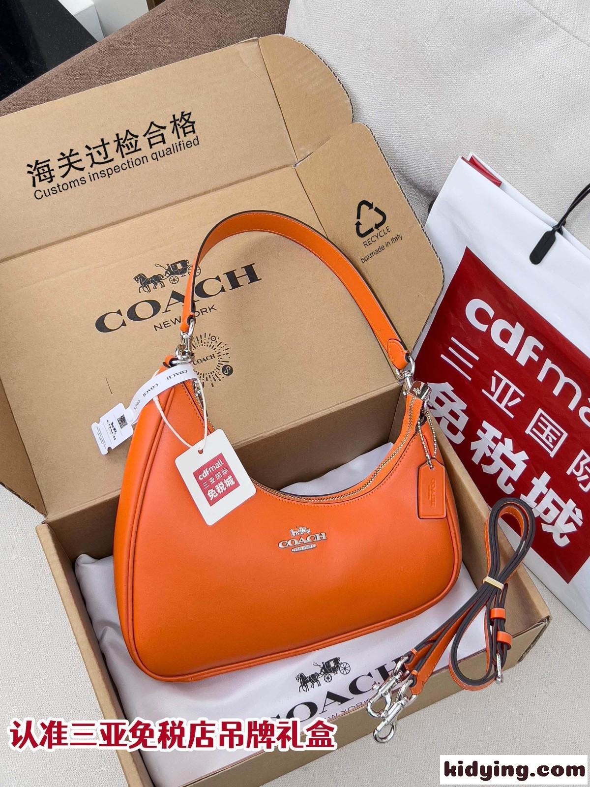 洗練された お洒落 ハンドバッグ コーチ バッグ スーパーコピー オレンジ-1