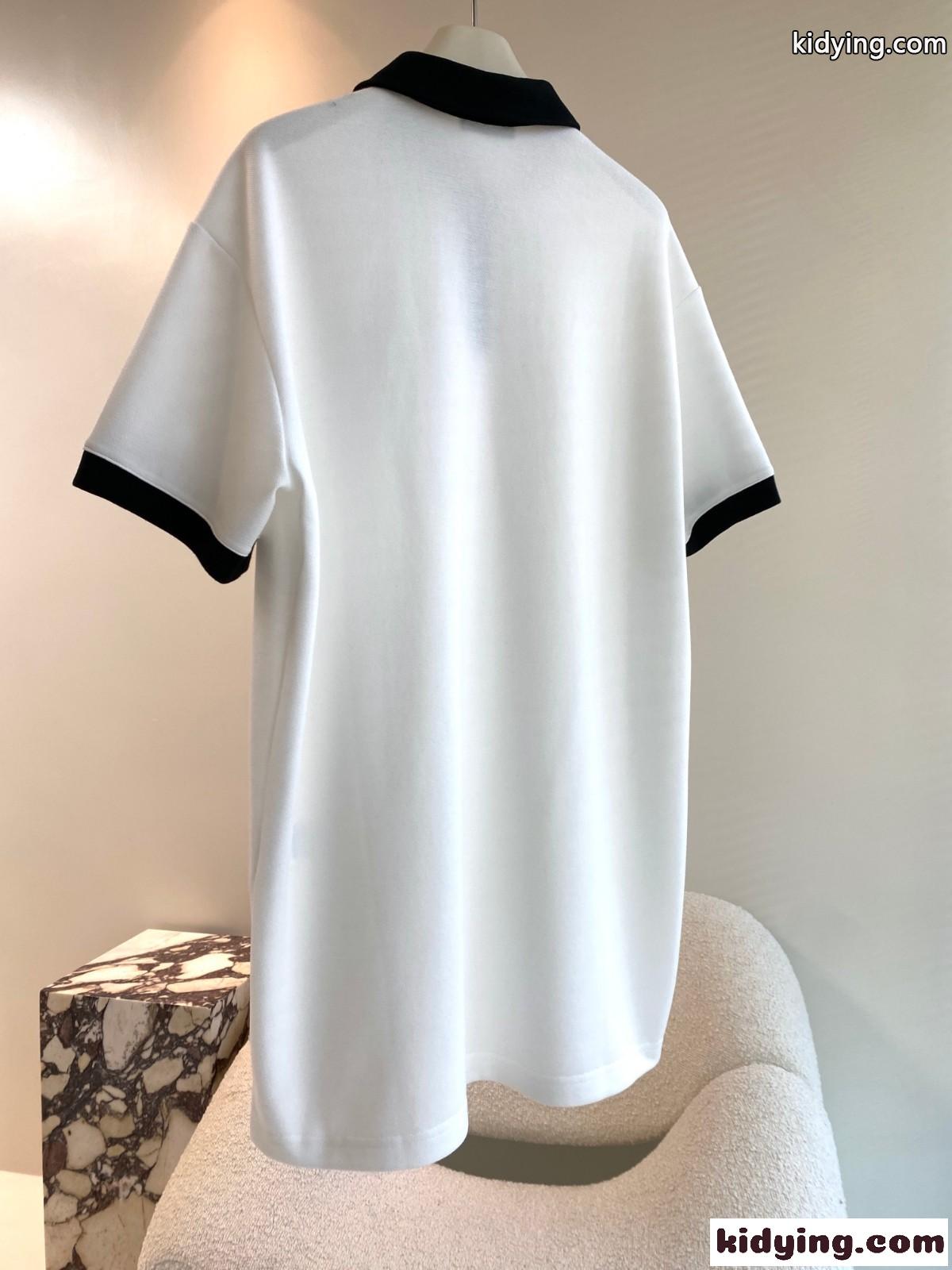 カジュアル お洒落 ロゴ バレンシアガ 半袖tシャツ コピー 着心地いい ポロシャツ-3